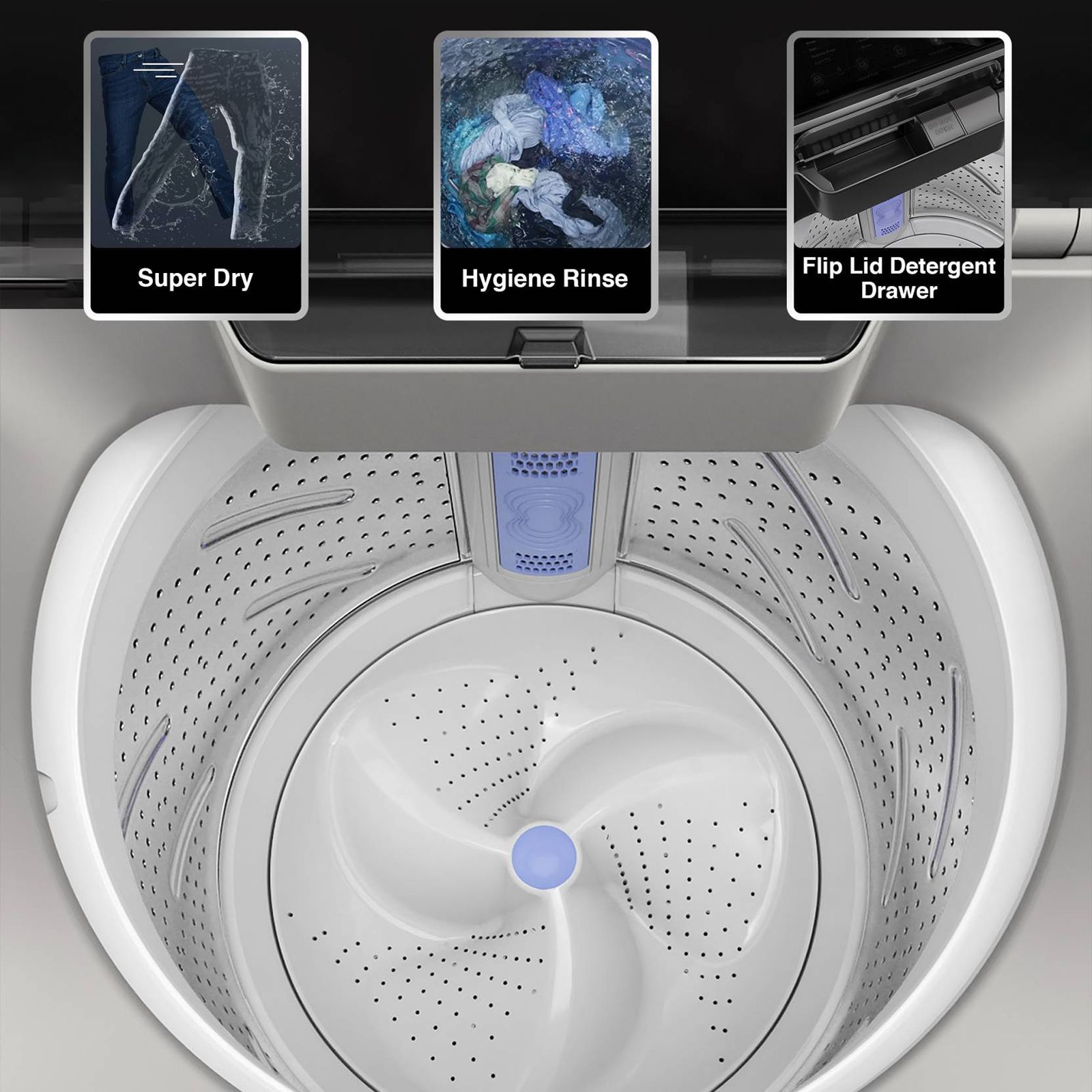 Godrej 7 kg 5 Star Fully Automatic Top Load Washing Machine (Velvet, Magic Lint Filter, Silver Glaze) Godrej 7 kg 5 Star Fully Automatic Top Load Washing Machine (Velvet, Magic Lint Filter, Silver Glaze)_11