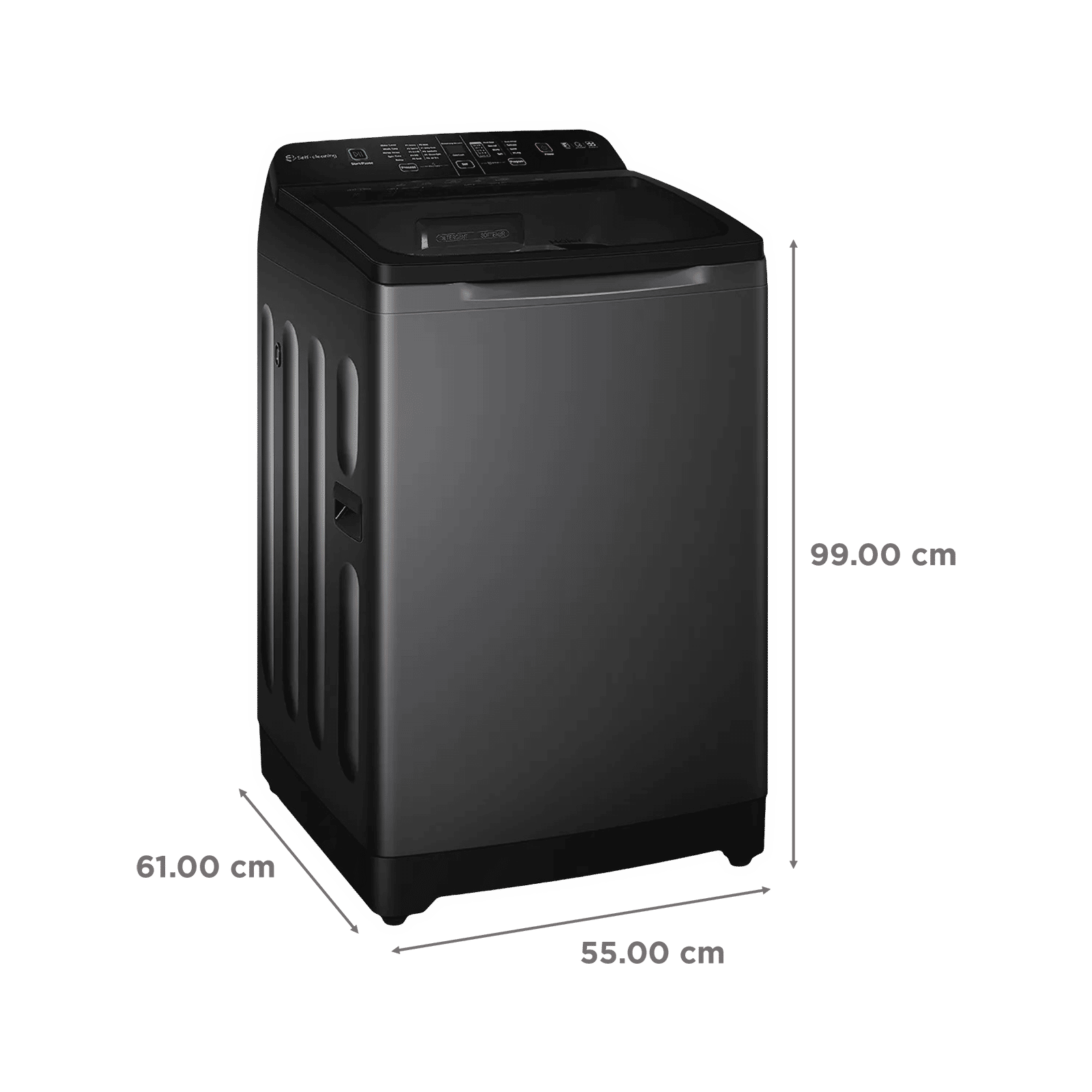 Haier 9 kg 5 Star Fully Automatic Top Load Washing Machine (HSW90-678ES8, Air Dry, Dark Jade Silver)_3