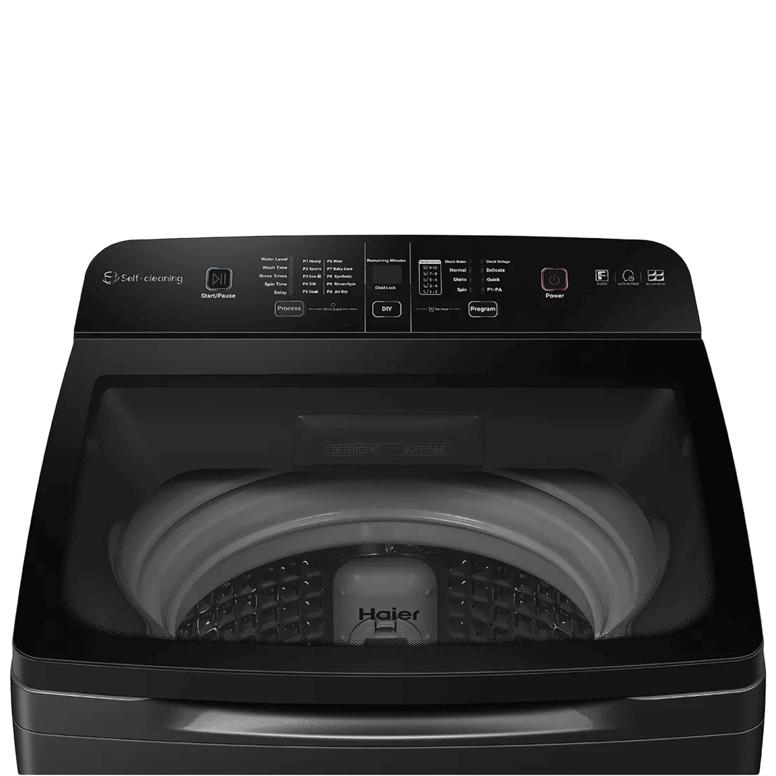 Haier 9 kg 5 Star Fully Automatic Top Load Washing Machine (HSW90-678ES8, Air Dry, Dark Jade Silver)_4