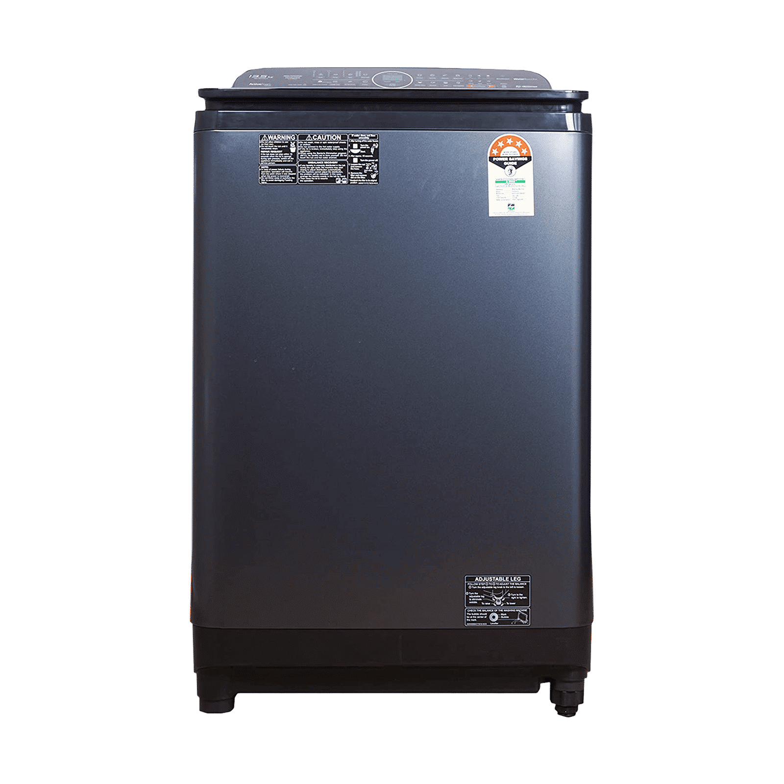 Panasonic 13.5 kg Inverter Fully Automatic Top Load Washing Machine (NA-FD135V1BB, In-built Heater, Black Silver)_1