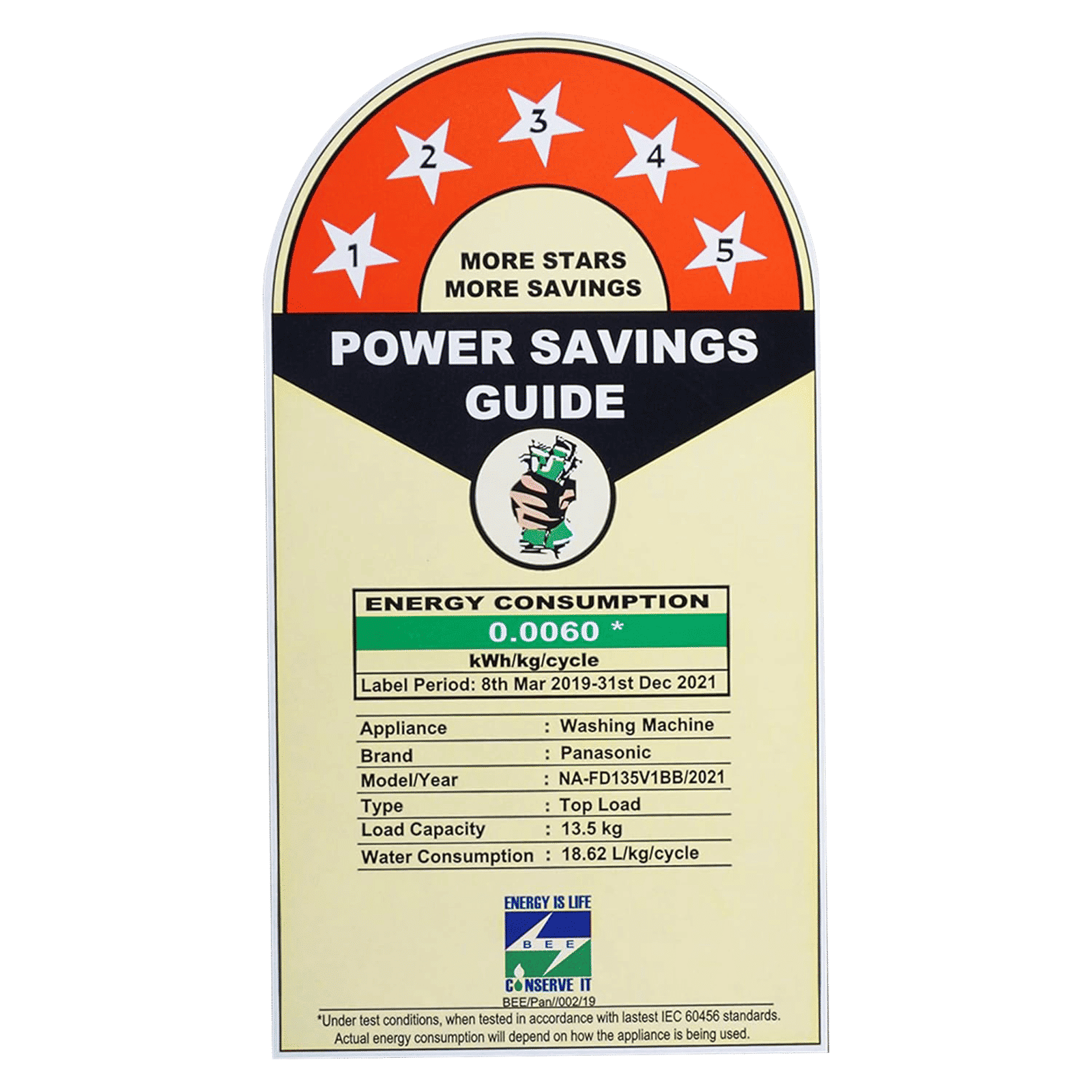 Panasonic 13.5 kg Inverter Fully Automatic Top Load Washing Machine (NA-FD135V1BB, In-built Heater, Black Silver)_9