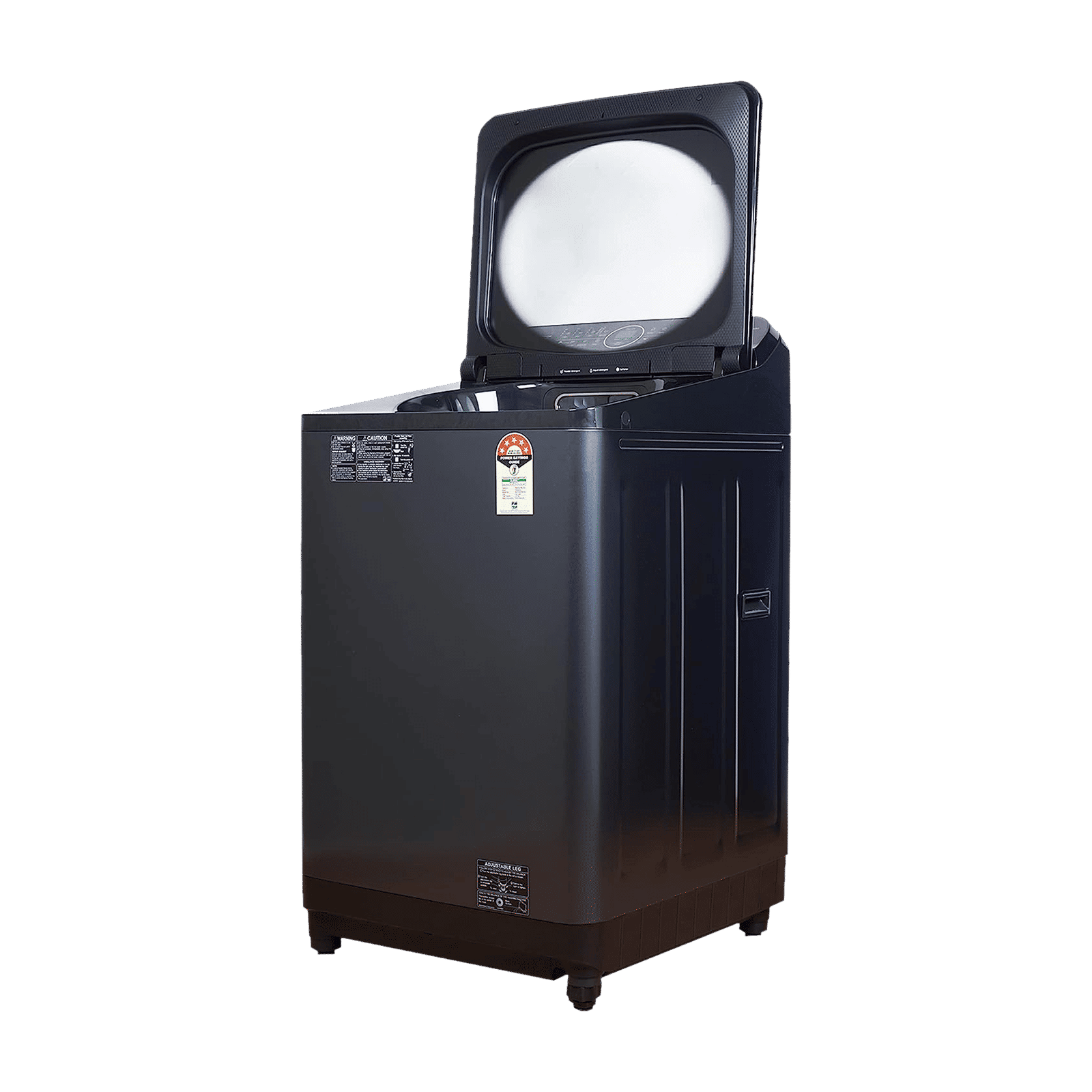 Panasonic 13.5 kg Inverter Fully Automatic Top Load Washing Machine (NA-FD135V1BB, In-built Heater, Black Silver)_5