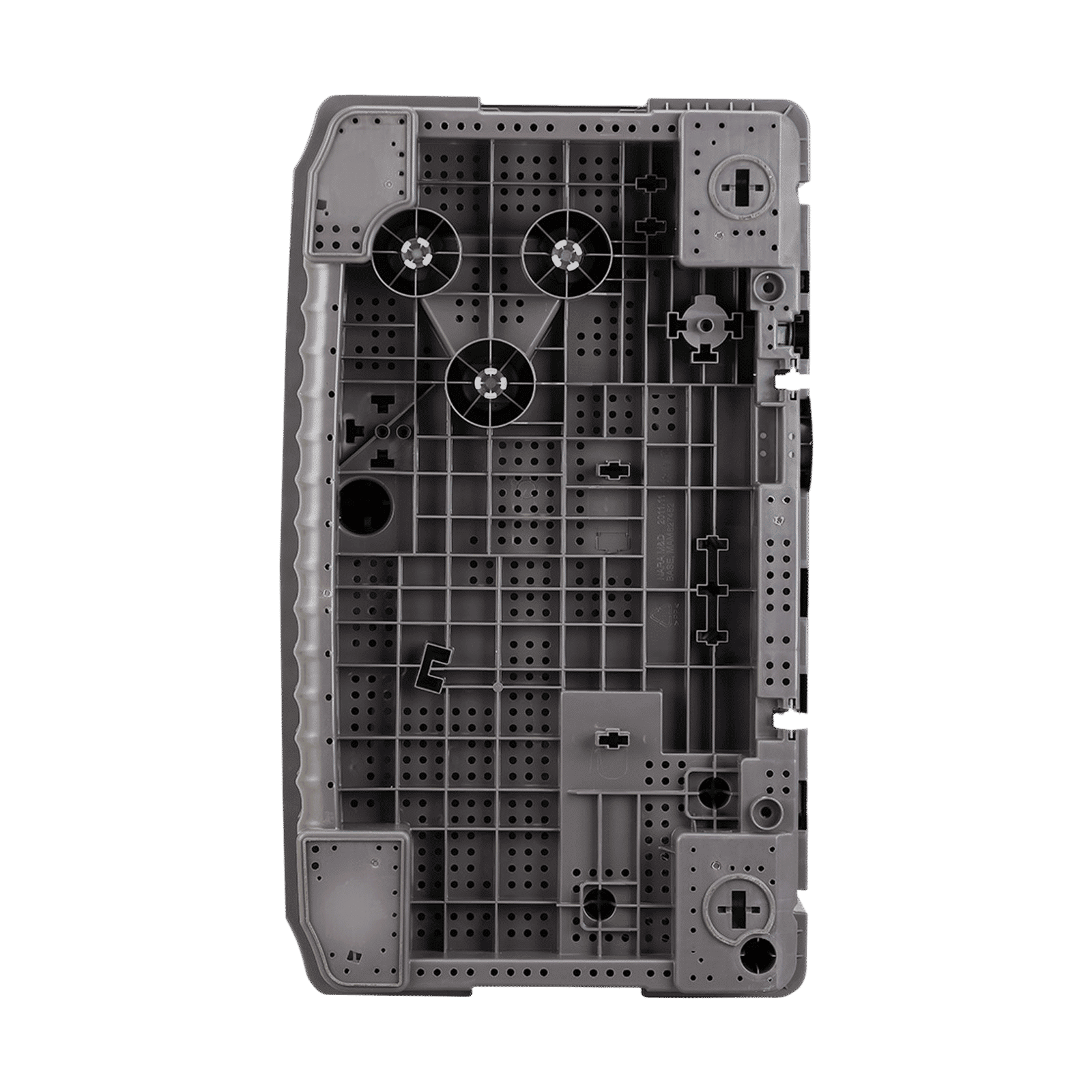 LG 9.5 kg 5 Star Semi Automatic Washing Machine with Roller Jet Pulsator (P955ASGAZ.ADGQEIL, Dark Grey)_11