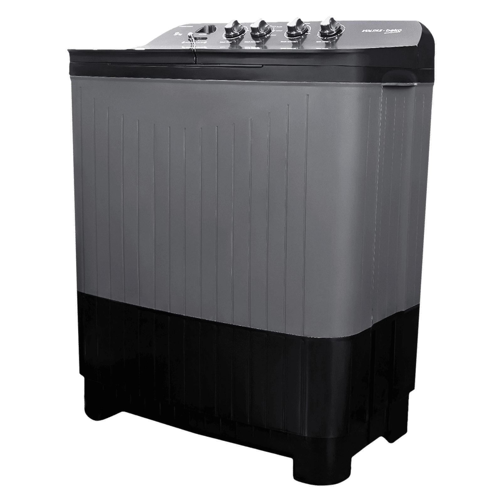 VOLTAS beko 9 kg 5 Star Semi Automatic Washing Machine with Cassette Filter (WTT90UDX/BKGR4KPTD, Black)_5