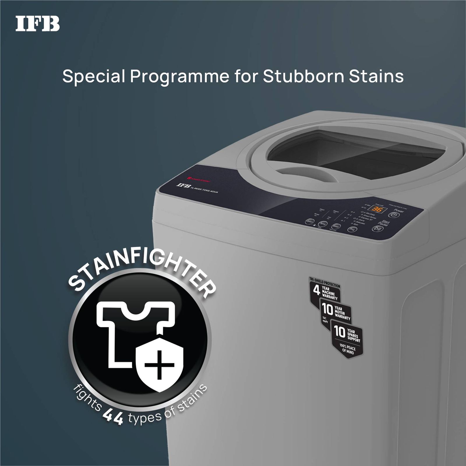IFB 7 kg 5 Star Fully Automatic Top Load Washing Machine (TL-RES 7.0KG, 3D Wash System, Light Grey) IFB 7 kg 5 Star Fully Automatic Top Load Washing Machine (TL-RES 7.0KG, 3D Wash System, Light Grey)_17