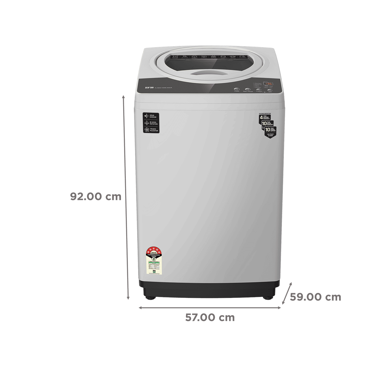 IFB 7 kg 5 Star Fully Automatic Top Load Washing Machine (TL-RES 7.0KG, 3D Wash System, Light Grey) IFB 7 kg 5 Star Fully Automatic Top Load Washing Machine (TL-RES 7.0KG, 3D Wash System, Light Grey)_3