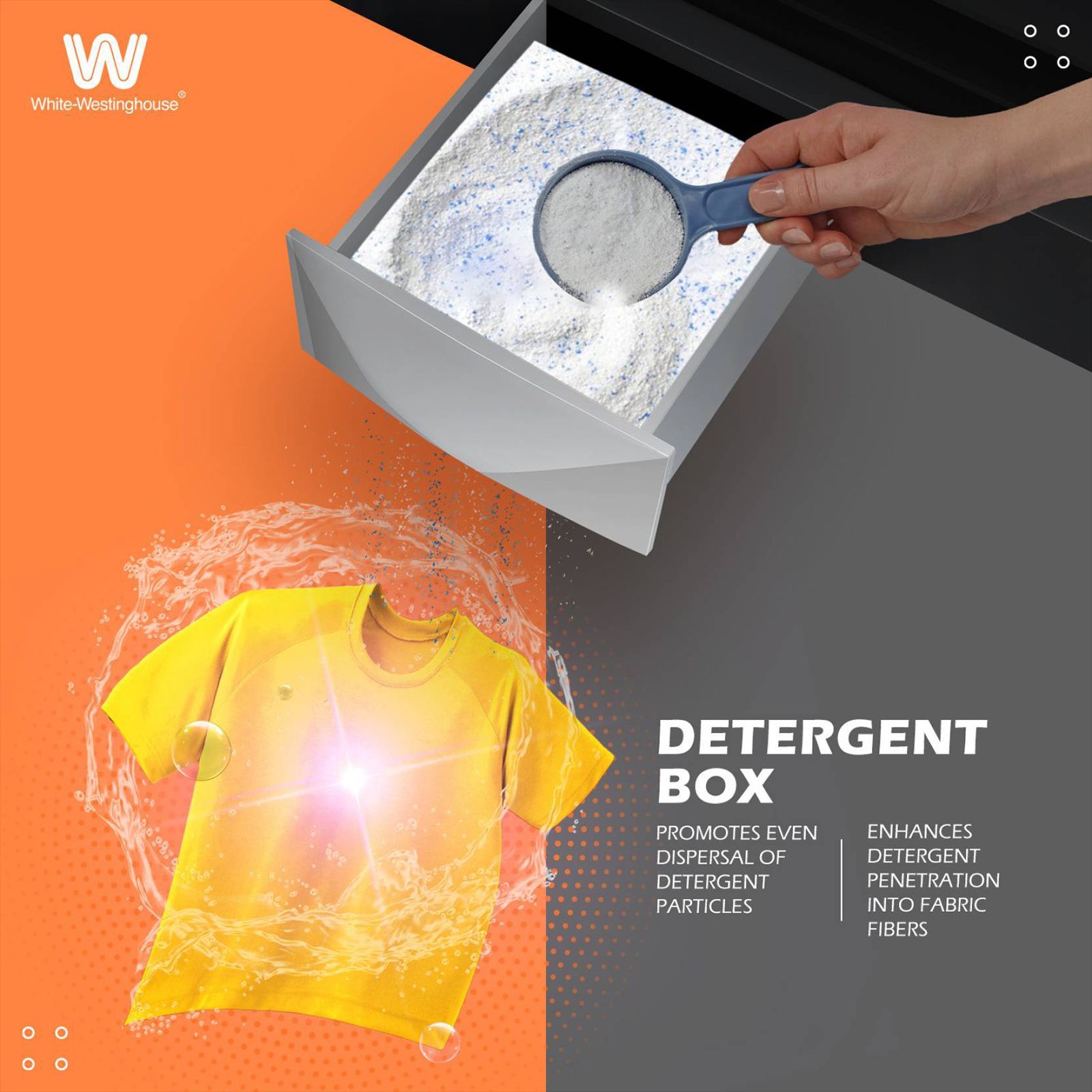 White Westinghouse 7 kg Semi Automatic Washing Machine with Pulsator Washing Technique (SFW7000, Burgundy)_19