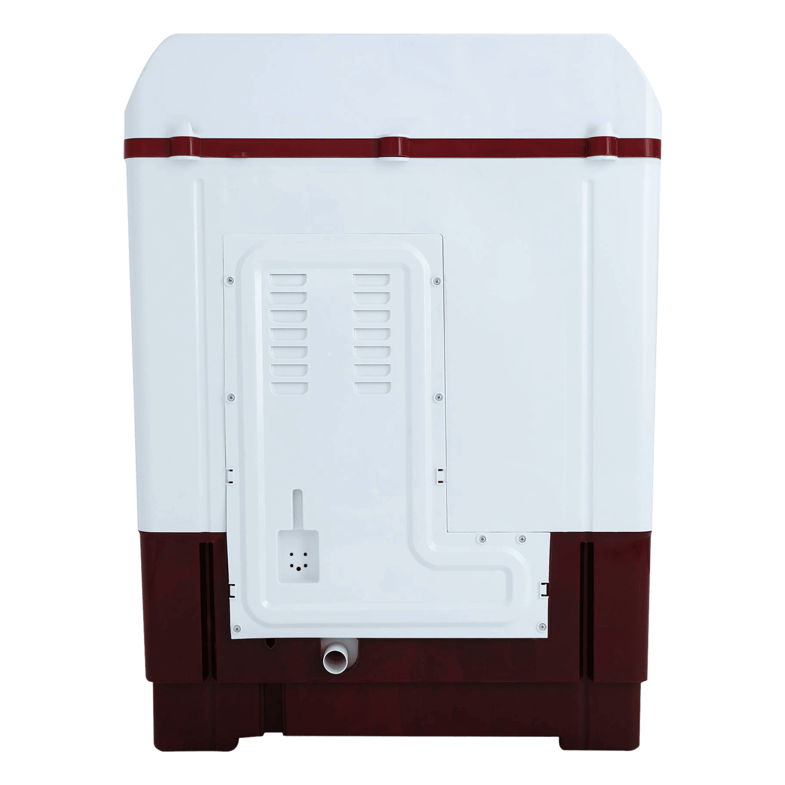 White Westinghouse 7 kg Semi Automatic Washing Machine with Pulsator Washing Technique (SFW7000, Burgundy)_8