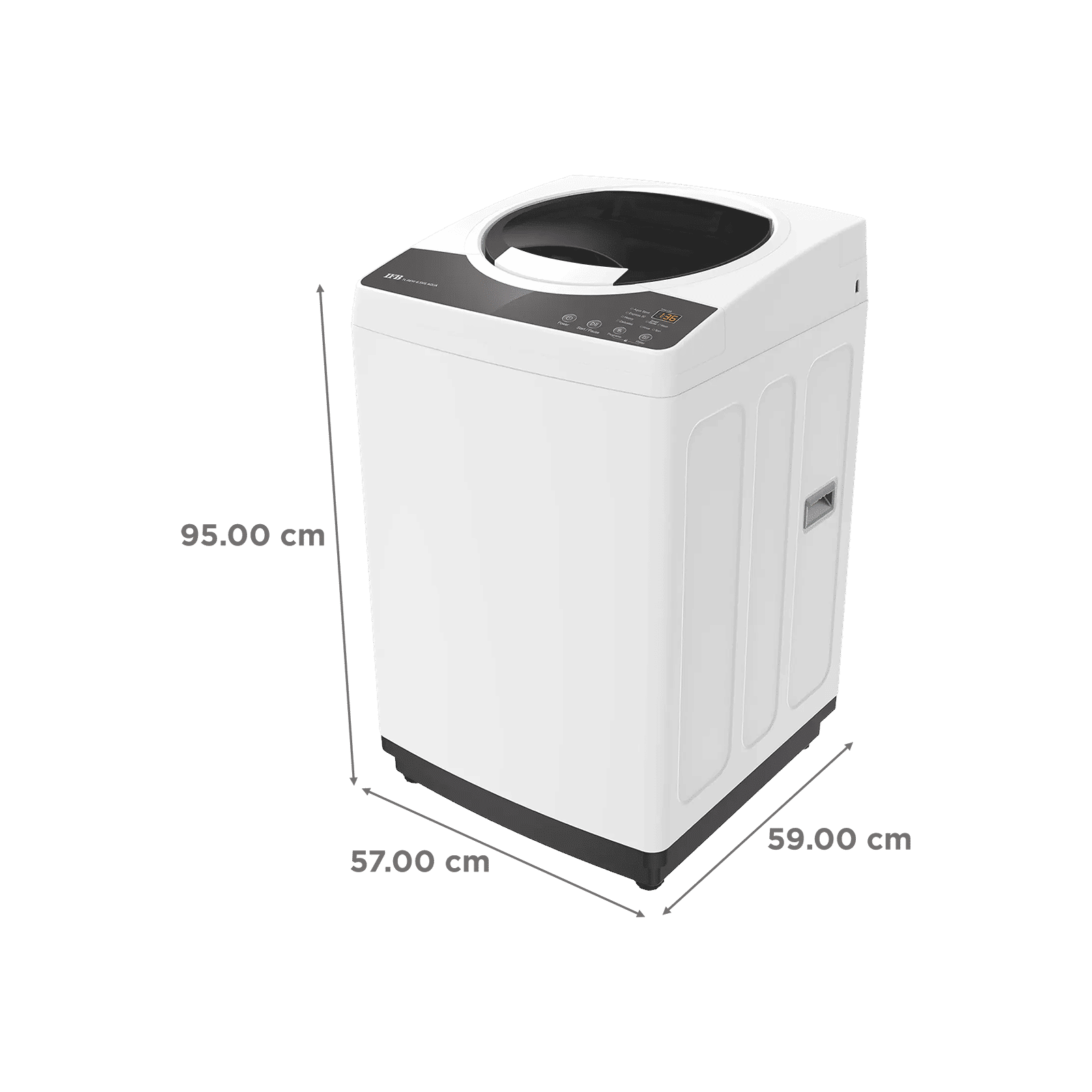 IFB 6.5 kg 5 Star Fully Automatic Top Load Washing Machine (Aqua, TLREW, AI Technology, White)_3