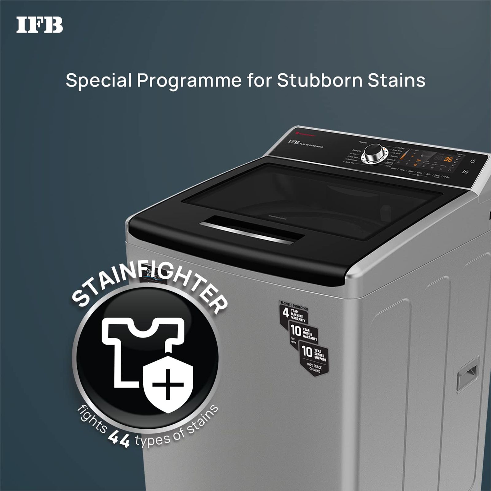 IFB 9 kg 5 Star Fully Automatic Top Load Washing Machine (TL-SLBS 9.0KG AQUA, Triadic Pulsator, Sparkle Silver) IFB 9 kg 5 Star Fully Automatic Top Load Washing Machine (TL-SLBS 9.0KG AQUA, Triadic Pulsator, Sparkle Silver)_14