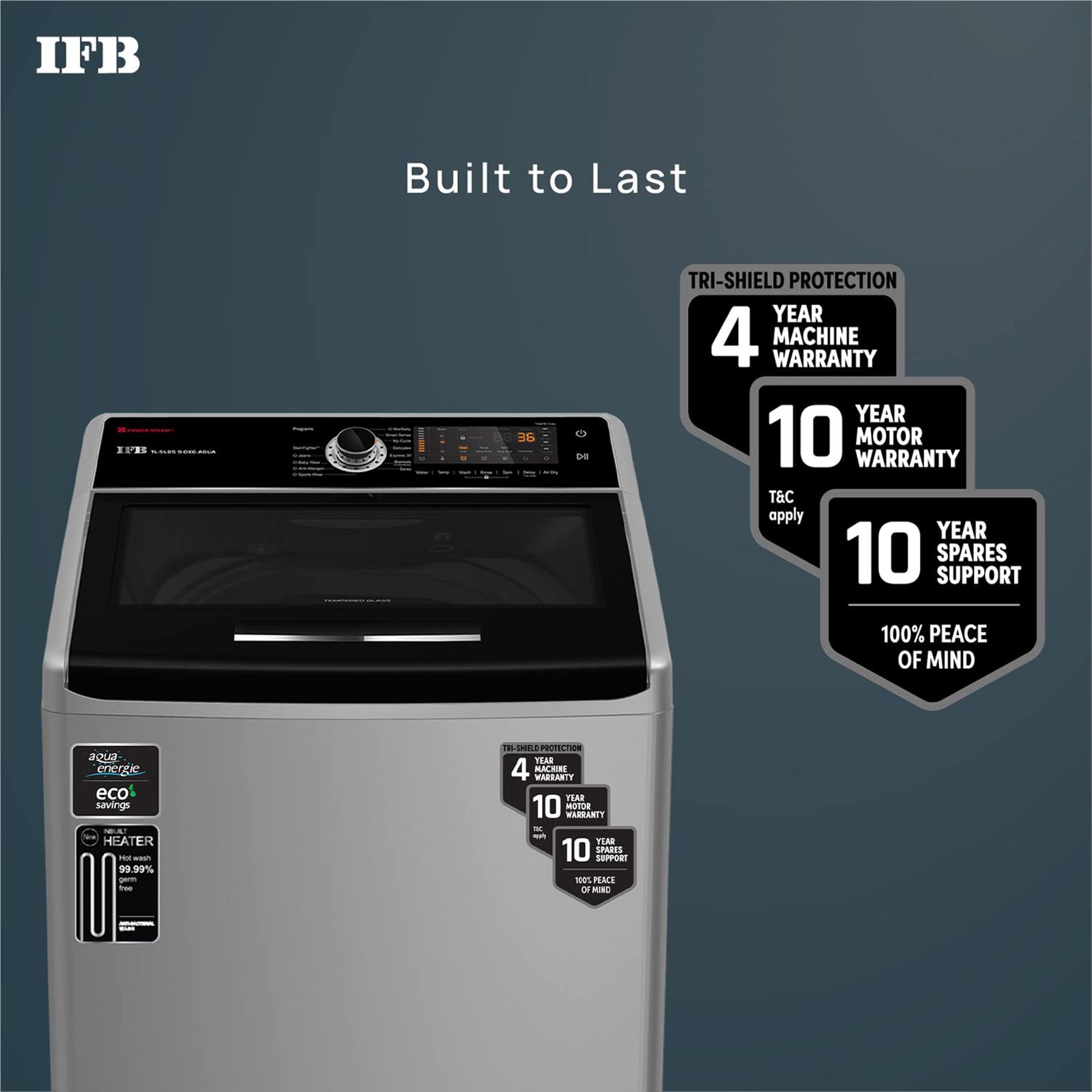IFB 9 kg 5 Star Fully Automatic Top Load Washing Machine (TL-SLBS 9.0KG AQUA, Triadic Pulsator, Sparkle Silver) IFB 9 kg 5 Star Fully Automatic Top Load Washing Machine (TL-SLBS 9.0KG AQUA, Triadic Pulsator, Sparkle Silver)_6