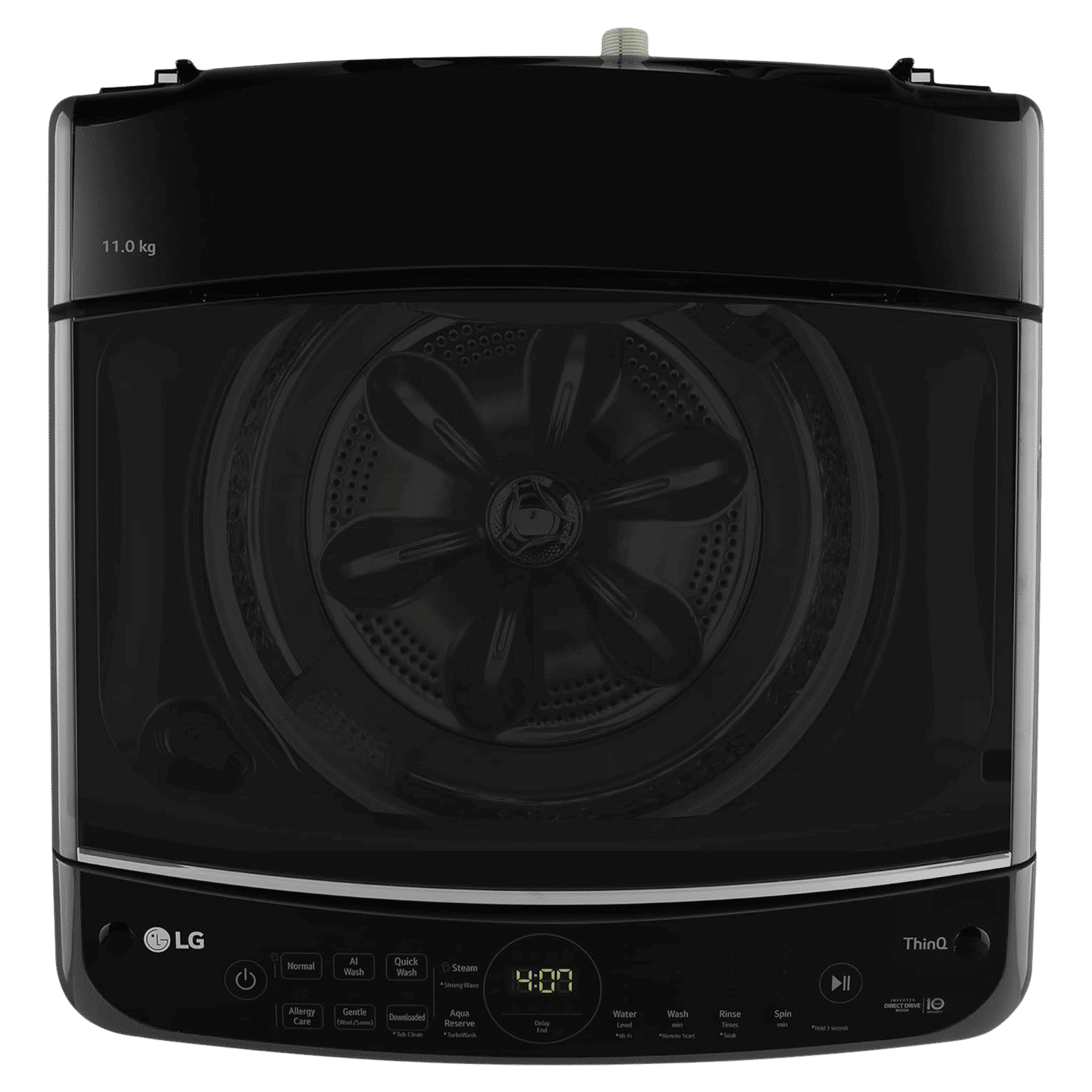 LG 11 kg 5 Star Inverter Fully Automatic Top Load Washing Machine (THD11SWM.ABMQEIL, AI Direct Drive, Middle Black)_4