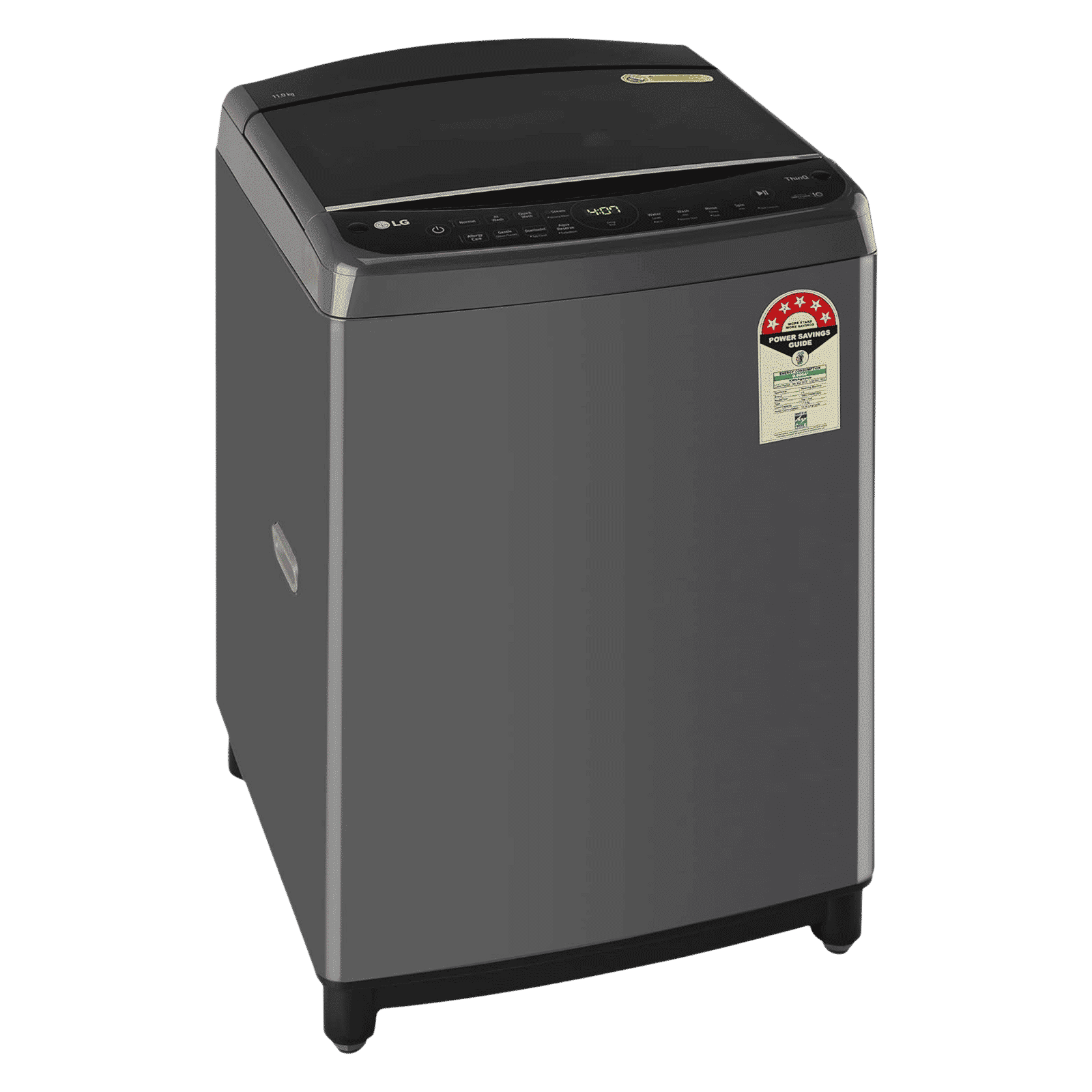 LG 11 kg 5 Star Inverter Fully Automatic Top Load Washing Machine (THD11SWM.ABMQEIL, AI Direct Drive, Middle Black)_5