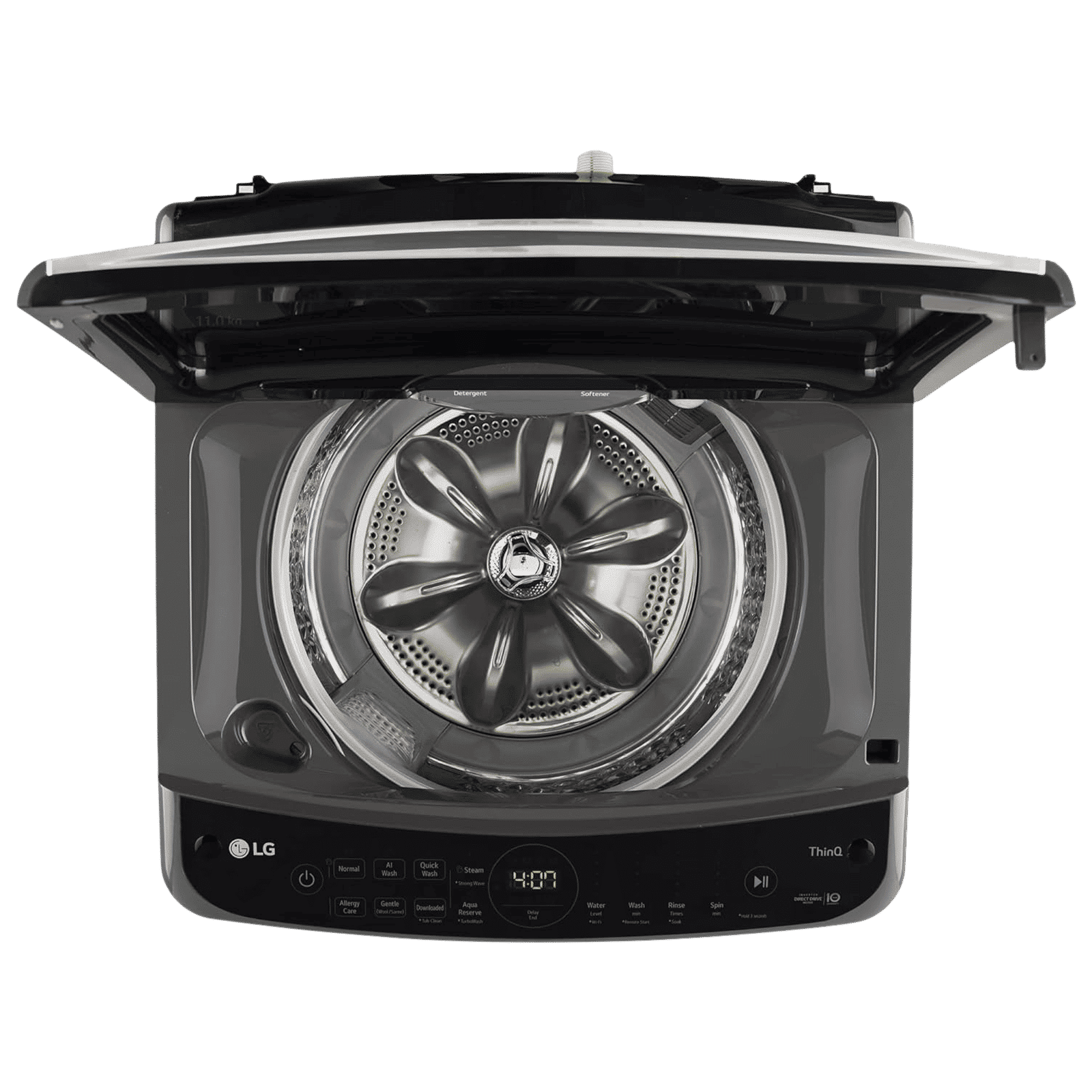 LG 11 kg 5 Star Inverter Fully Automatic Top Load Washing Machine (THD11SWM.ABMQEIL, AI Direct Drive, Middle Black)_9