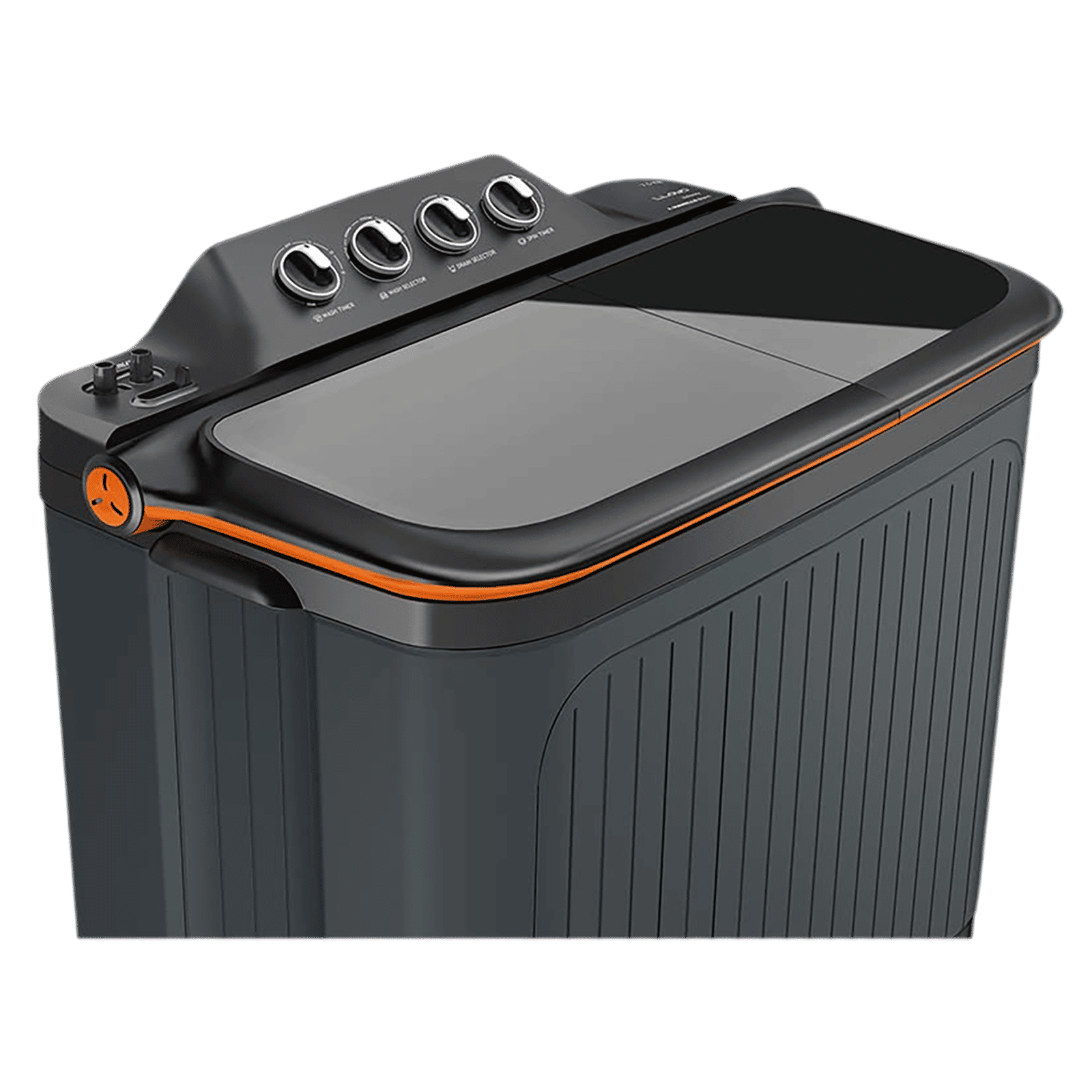 LLOYD 7.5 kg 5 Star Semi Automatic Washing Machine with 3 Wash Programs (GLWMS75CVGEL, Grey)_6