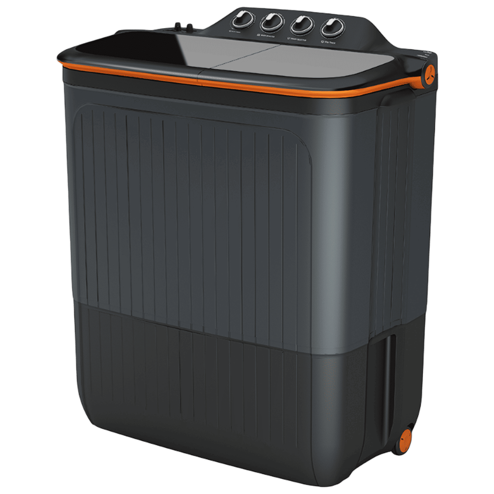 LLOYD 7.5 kg 5 Star Semi Automatic Washing Machine with 3 Wash Programs (GLWMS75CVGEL, Grey)_4