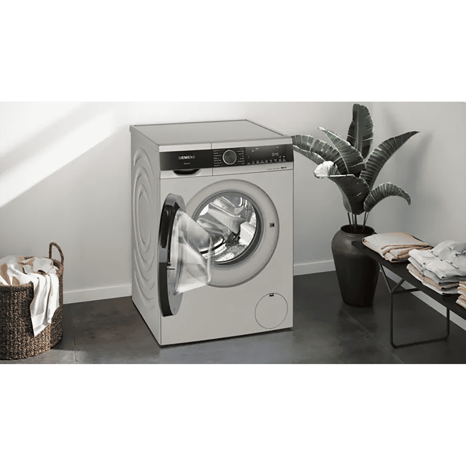 SIEMENS 9 kg Fully Automatic Front Load Washing Machine (iQ700, WG44A20XIN, Multiple Water Protection, Silver Inox)_10
