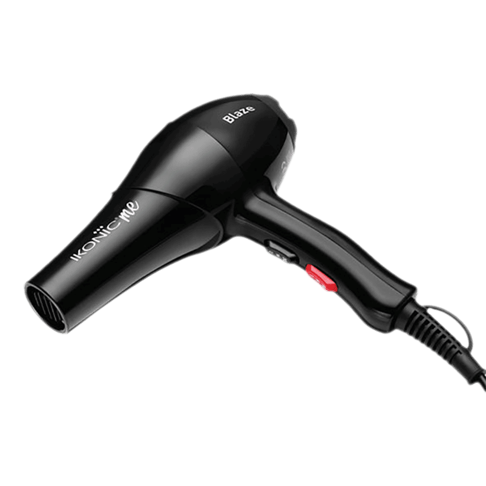 Ikonic Blaze Hair Dryer with 3 Heat Settings (Overheat Protection, Black)_8