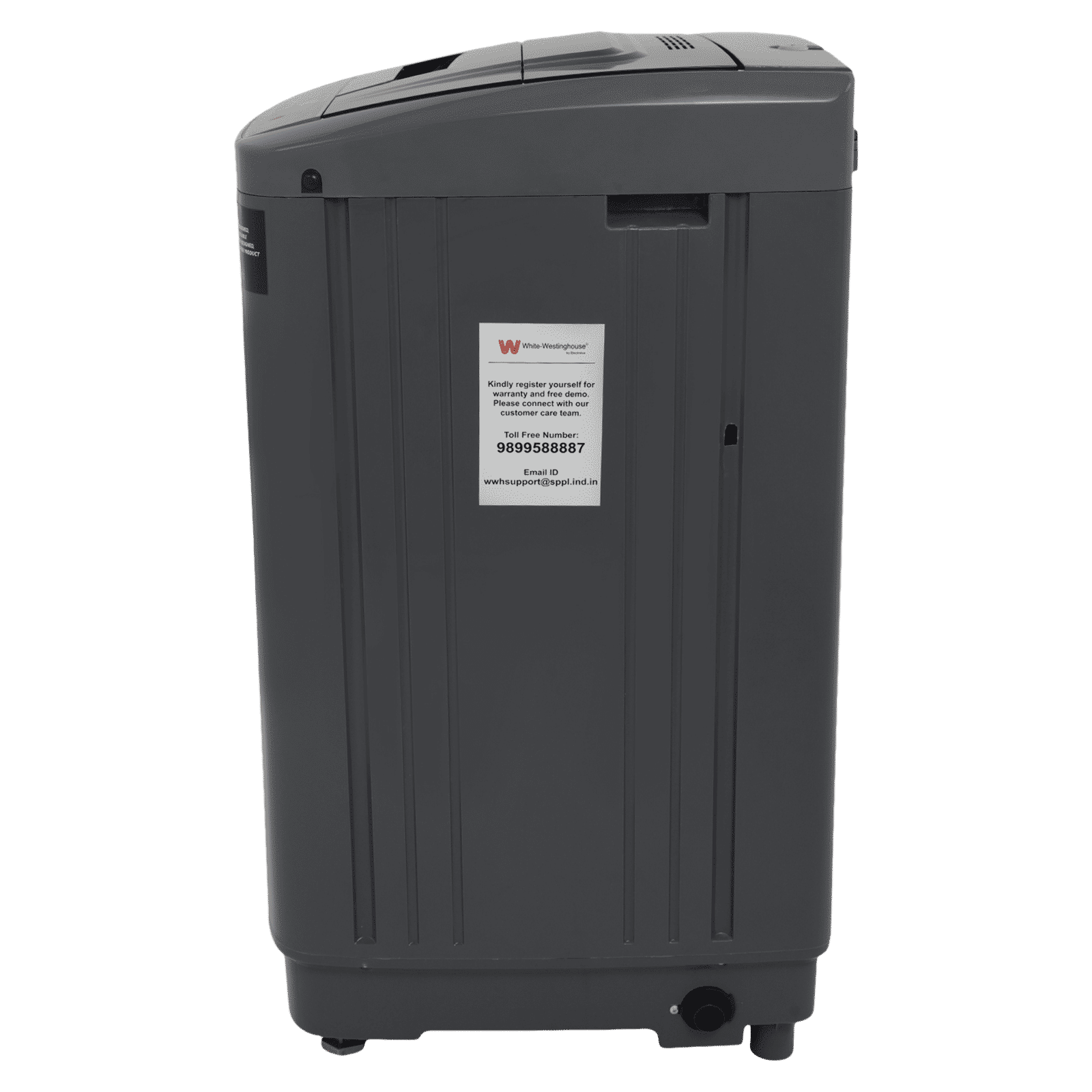 White Westinghouse 7 kg 5 Star Fully Automatic Top Load Washing Machine (HDT7000S, Water Reserve Technology, Grey) White Westinghouse 7 kg 5 Star Fully Automatic Top Load Washing Machine (HDT7000S, Water Reserve Technology, Grey)_8