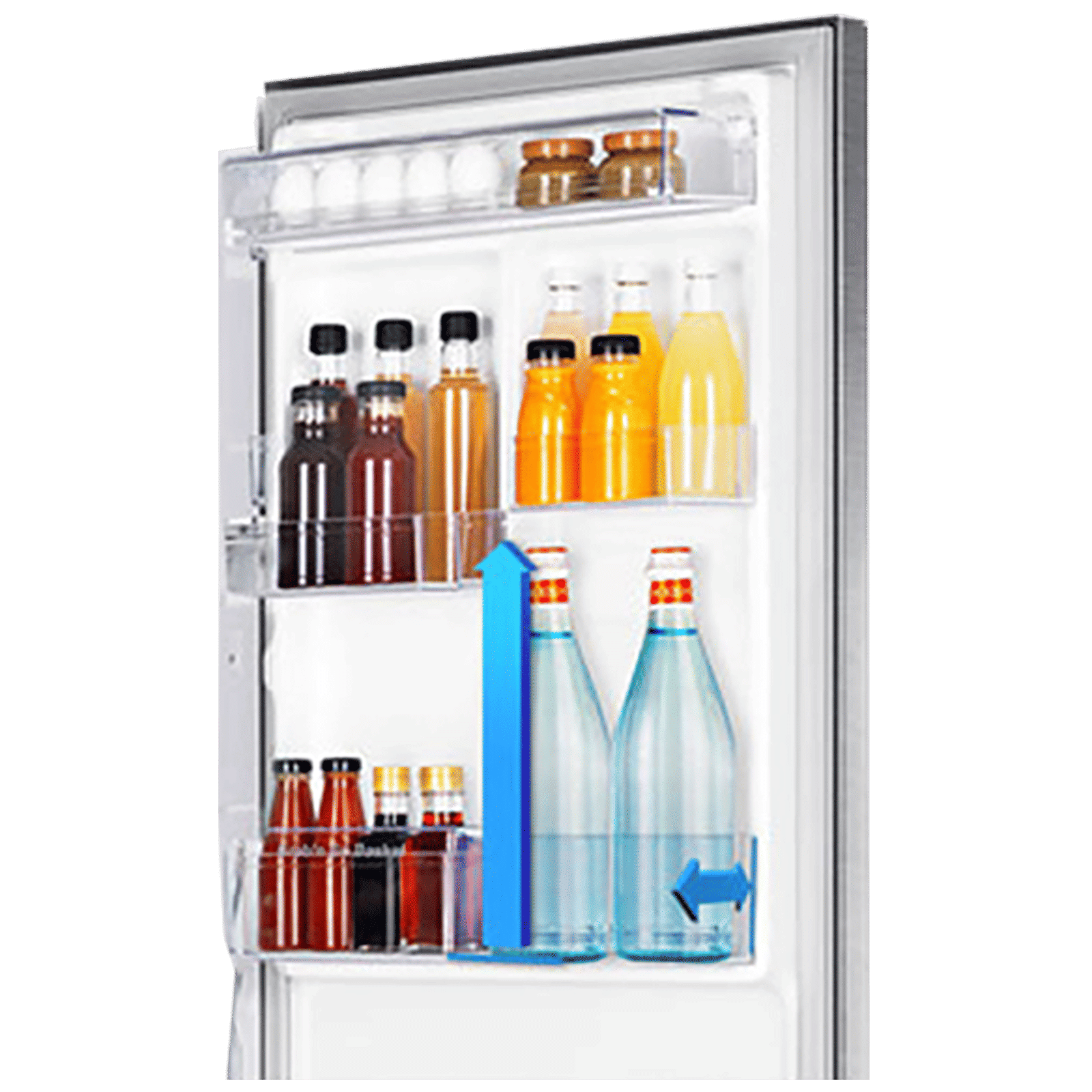 SAMSUNG 551 Litres 2 Star Frost Free Double Door Convertible Refrigerator with Anti Bacteria Protector (RT56K6378SL/TL, Easy Clean Steel)_13