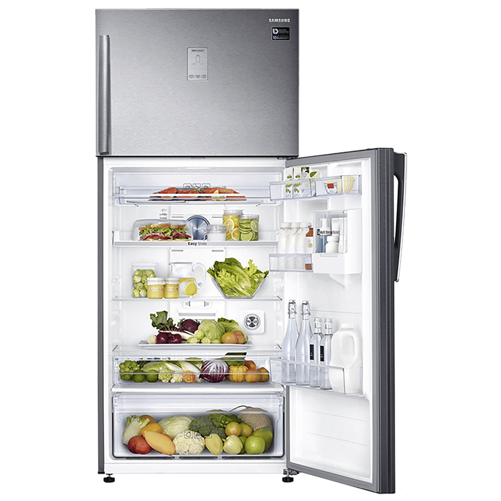 SAMSUNG 551 Litres 2 Star Frost Free Double Door Convertible Refrigerator with Anti Bacteria Protector (RT56K6378SL/TL, Easy Clean Steel)_5