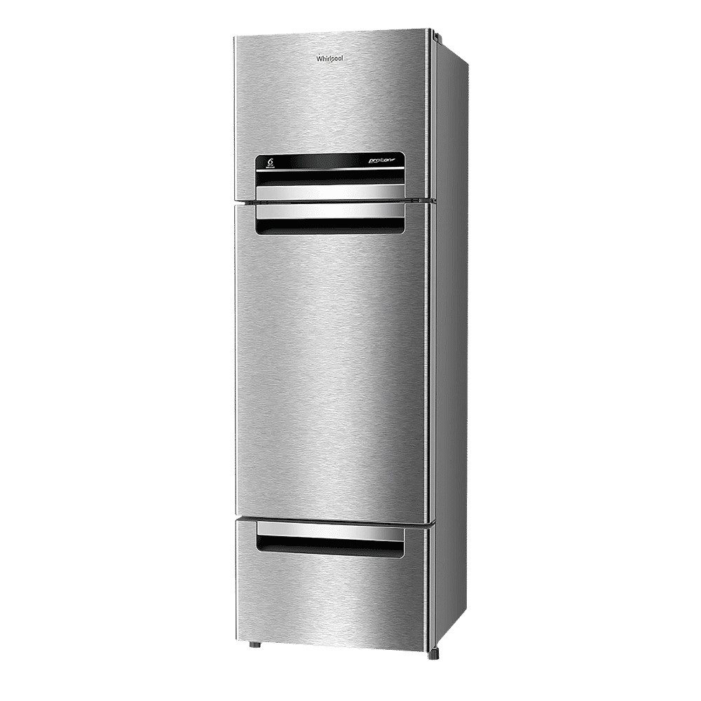 Whirlpool Protton 300 Litres Frost Free Triple Door Refrigerator with 6th Sense ActiveFresh Technology (20817, Alpha Steel)_12