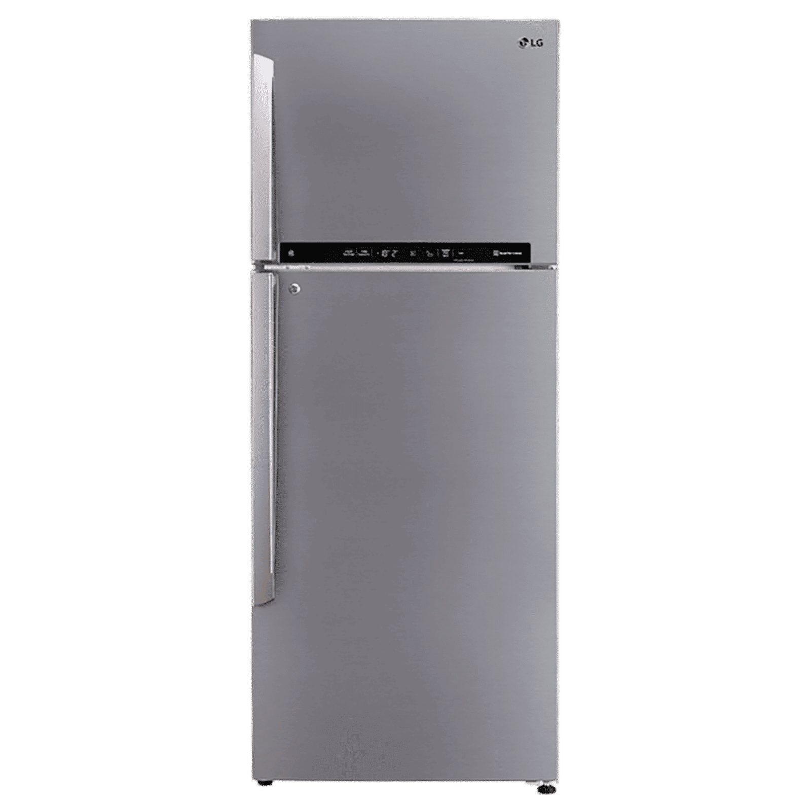 LG 446 Litres 2 Star Frost Free Double Door Smart Wi-Fi Enabled Refrigerator with Door Cooling Plus Technology (GL-T502FPZU, Shiny Steel) LG 446 Litres 2 Star Frost Free Double Door Smart Wi-Fi Enabled Refrigerator with Door Cooling Plus Technology (GL-T502FPZU, Shiny Steel)_1