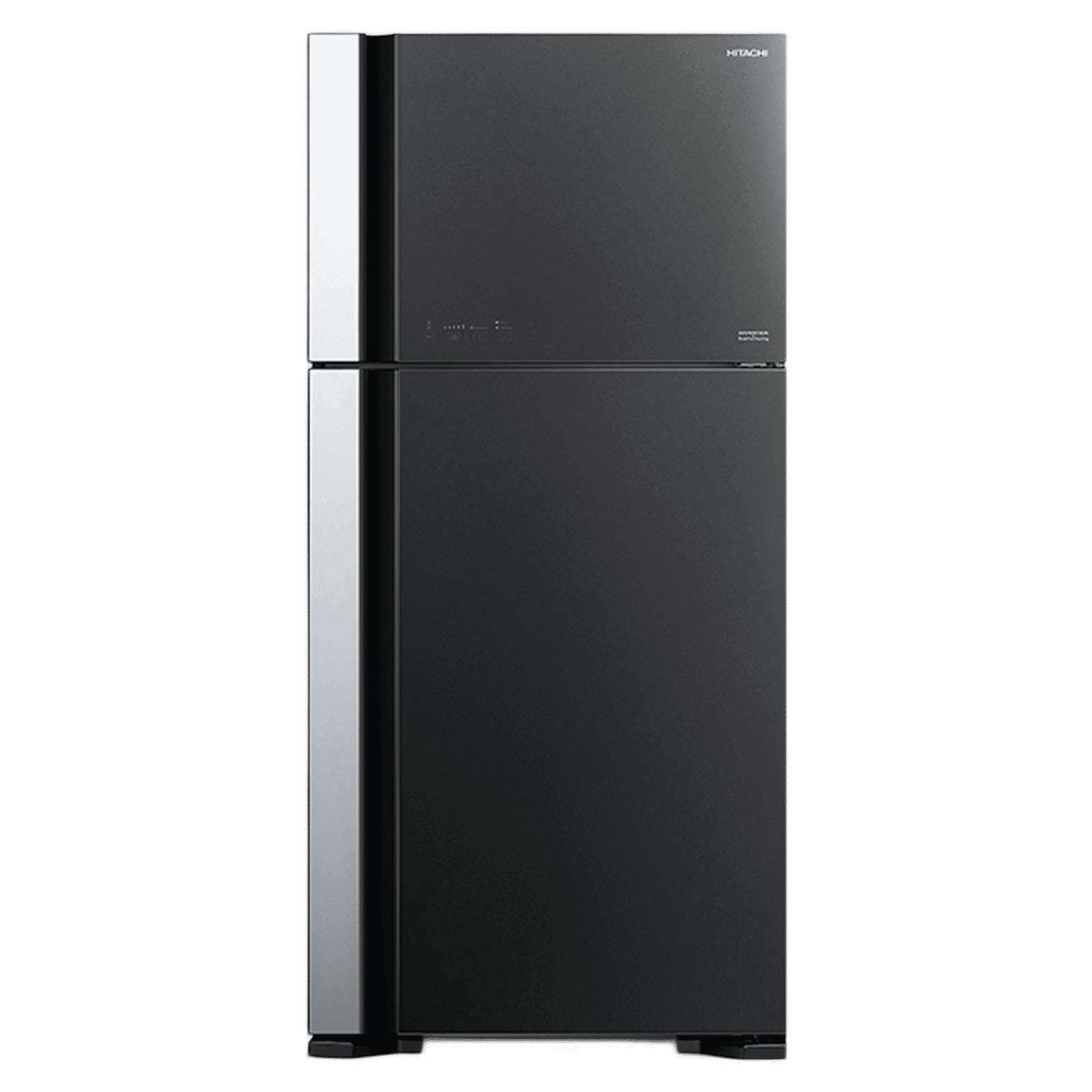 HITACHI Big2 Series 601 Litres 2 Star Frost Free Double Door Bottom Mount Refrigerator with Front Air Flow (R-VG660PND7, Grey) HITACHI Big2 Series 601 Litres 2 Star Frost Free Double Door Bottom Mount Refrigerator with Front Air Flow (R-VG660PND7, Grey)_1