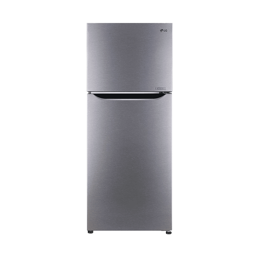 LG 242 Litres 2 Star Frost Free Double Door Refrigerator with Multi Air Flow (GL-N292DDSY, Dazzle Steel)_1