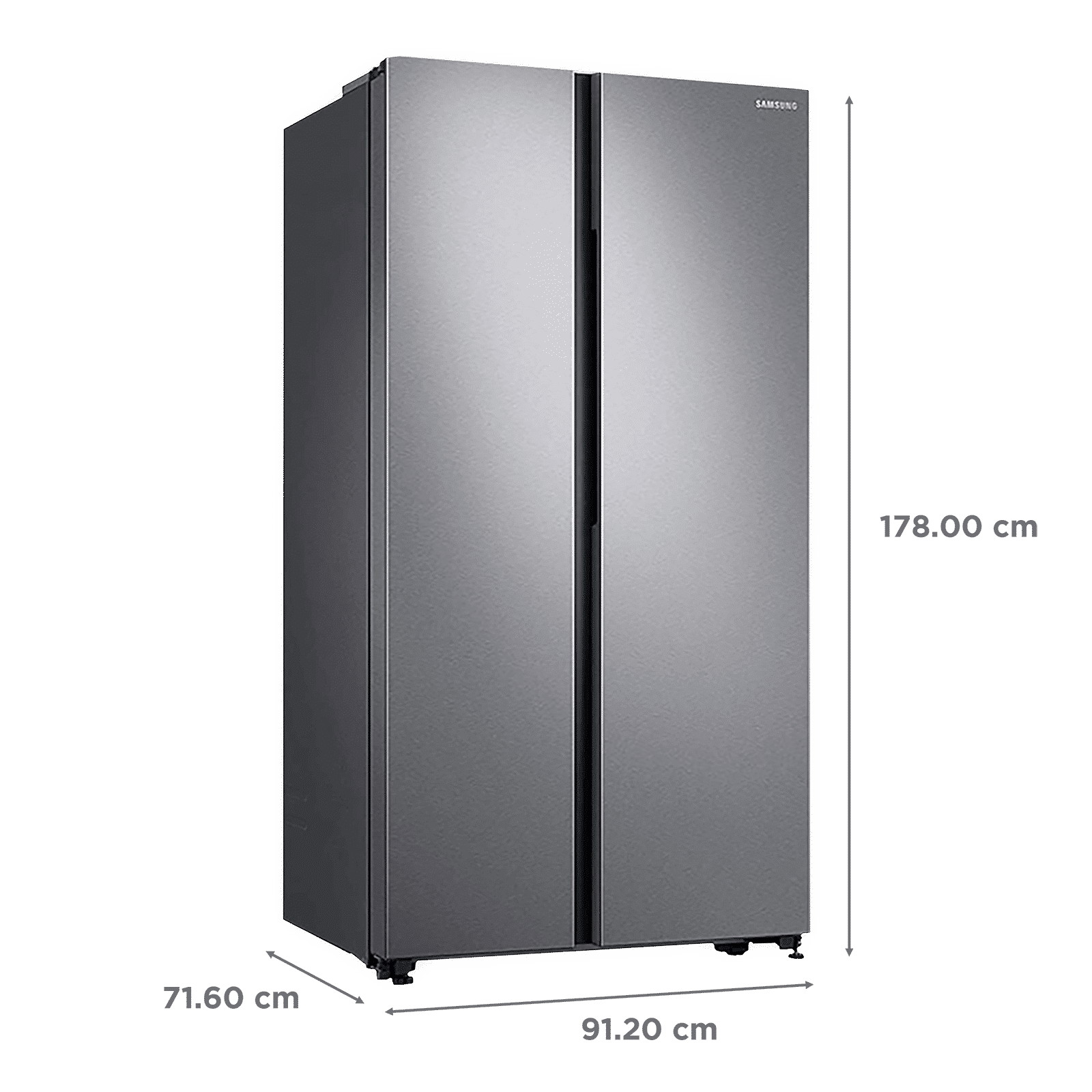 SAMSUNG 700 Litres Frost Free Side by Side Refrigerator with SpaceMax Technology (RS72R5011SL/TL, Real Stainless) SAMSUNG 700 Litres Frost Free Side by Side Refrigerator with SpaceMax Technology (RS72R5011SL/TL, Real Stainless)_3