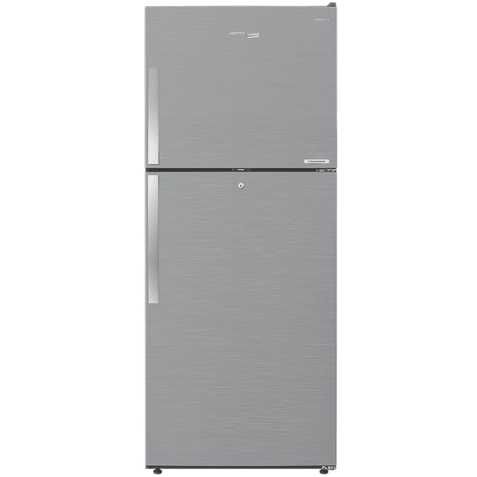 VOLTAS beko 432 Litres 2 Star Frost Free Double Door Refrigerator with Neo Frost Dual Cooling (RFF463IF, Silver) VOLTAS beko 432 Litres 2 Star Frost Free Double Door Refrigerator with Neo Frost Dual Cooling (RFF463IF, Silver)_1