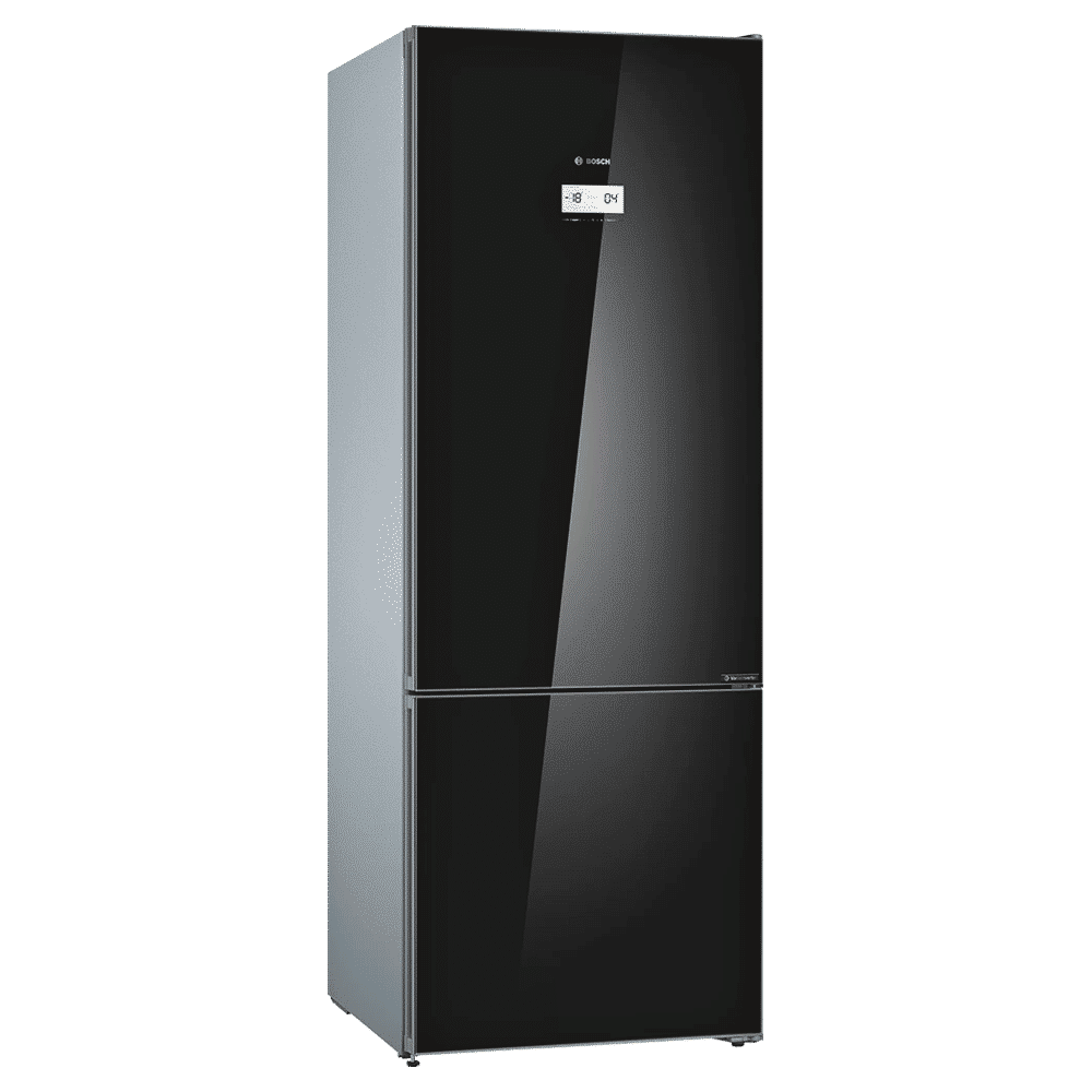BOSCH Serie 6 559 Litres 2 Star Frost Free Double Door Bottom Mount Refrigerator with Temperature Display (KGN56LB41I, Black) BOSCH Serie 6 559 Litres 2 Star Frost Free Double Door Bottom Mount Refrigerator with Temperature Display (KGN56LB41I, Black)_1