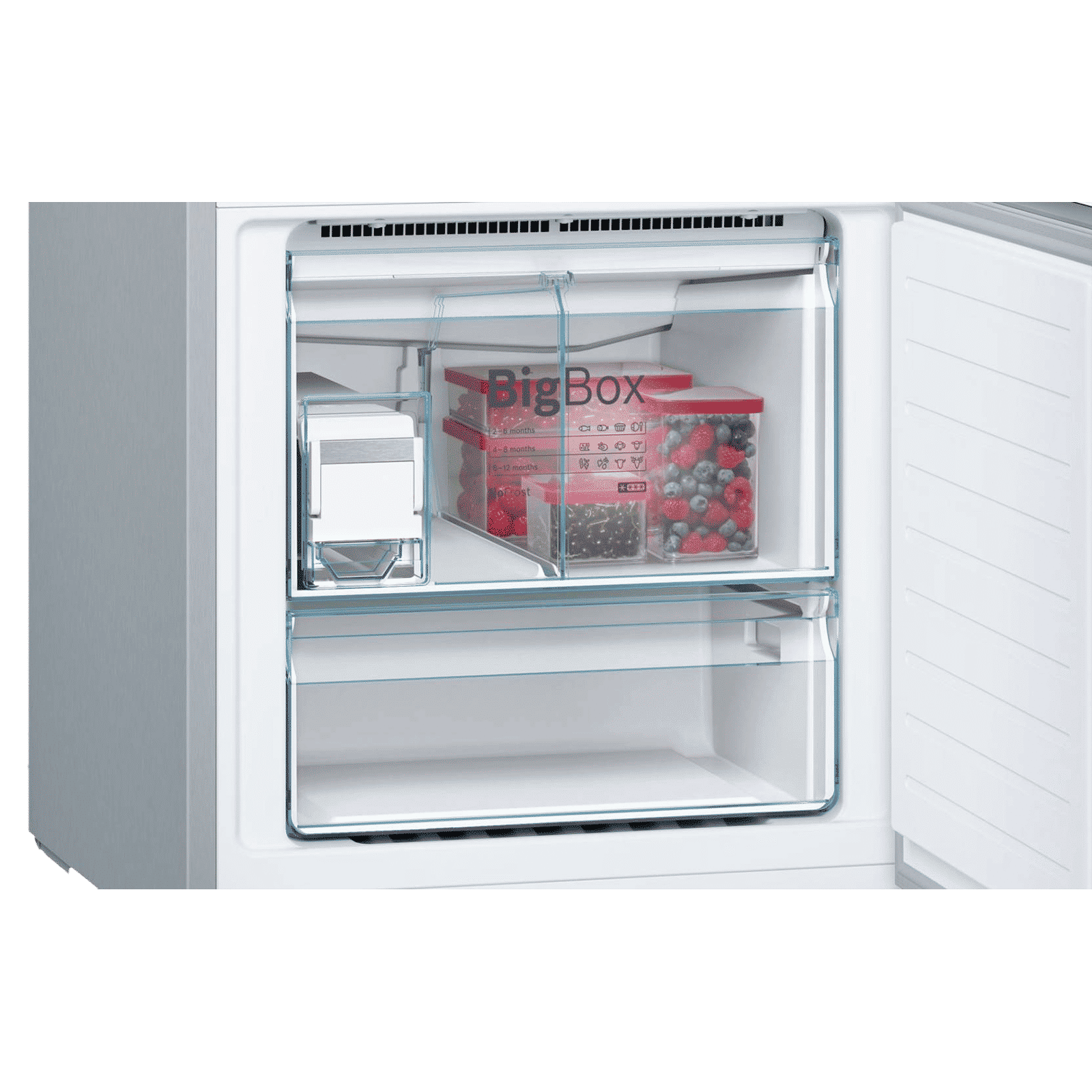 BOSCH Serie 6 559 Litres 2 Star Frost Free Double Door Bottom Mount Refrigerator with Temperature Display (KGN56LB41I, Black) BOSCH Serie 6 559 Litres 2 Star Frost Free Double Door Bottom Mount Refrigerator with Temperature Display (KGN56LB41I, Black)_6