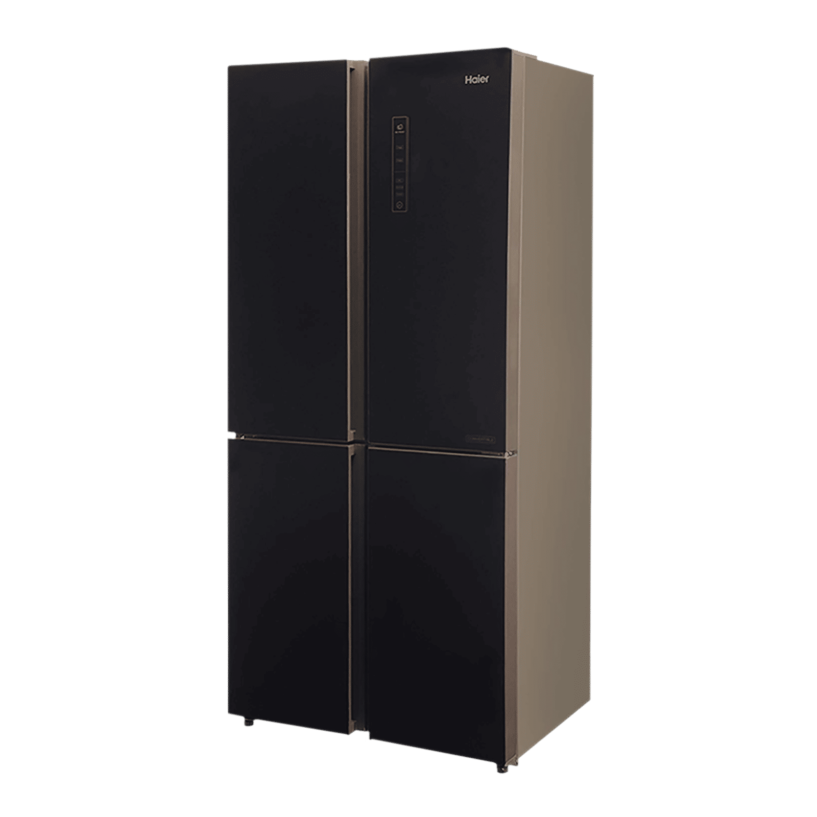 Haier 531 Litres A+ Frost Free French Door Refrigerator with Deo Fresh Technology (HRB-550KG, Black Glass)_4