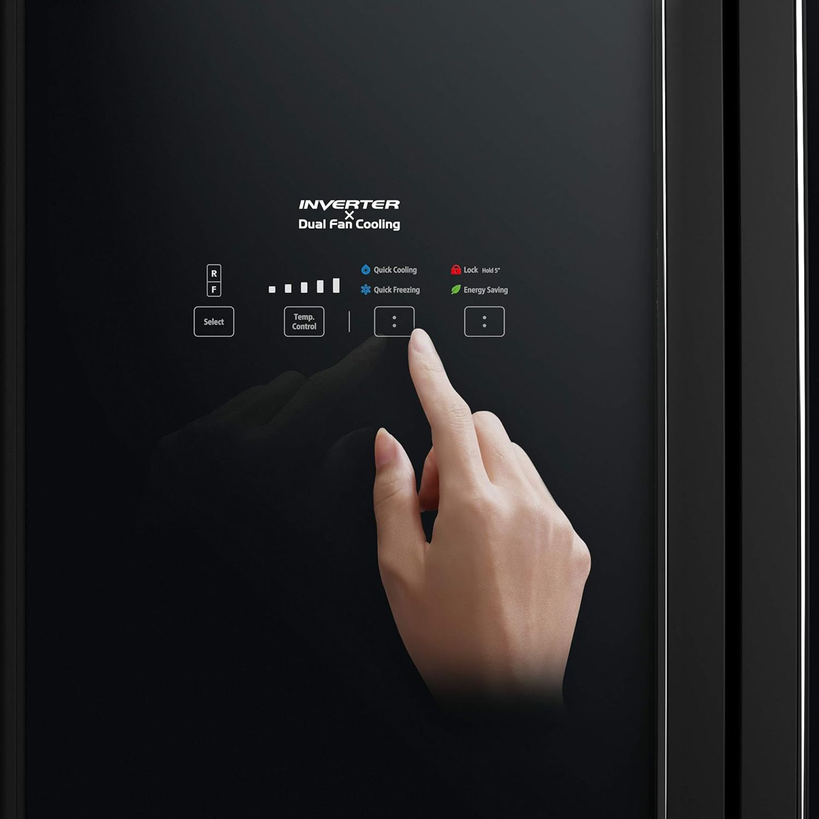 HITACHI 451 Litres 5 Star Frost Free Triple Door Bottom Mount Refrigerator with Dual Fan Cooling (R-WB490PND9, Brown)_9