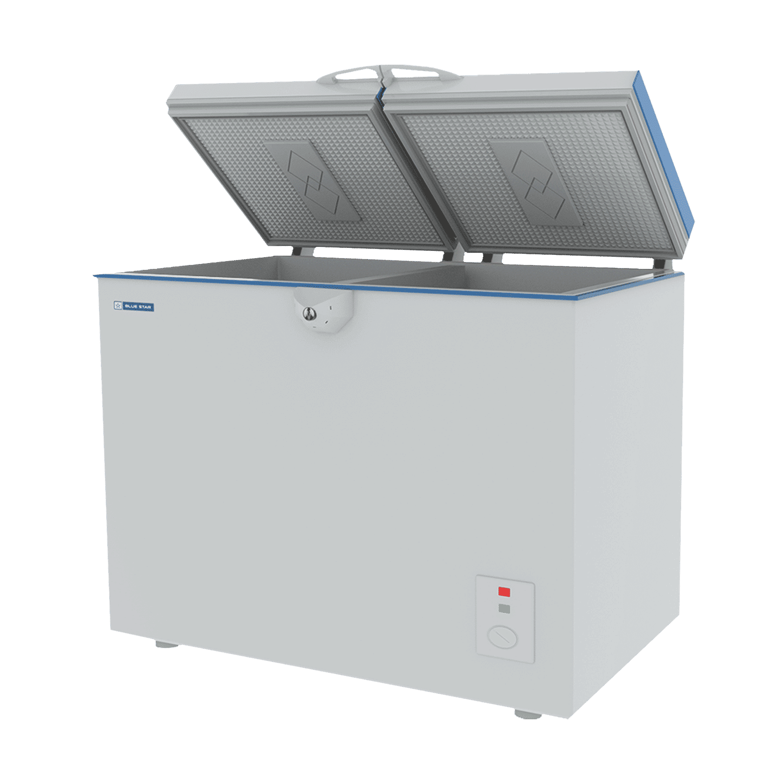 Blue Star 285 Litres Double Door Deep Freezer (High Density PUF Insulation, CHFDD300DGSW, White)_6