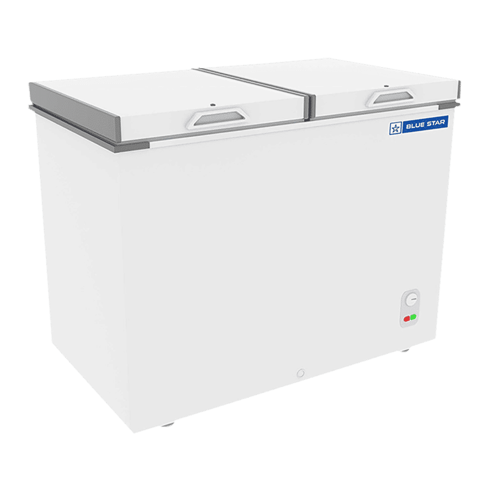 Blue Star 401 Litres Double Door Deep Freezer (High Density PUF Insulation, CHFDD400MGPW, White)_6