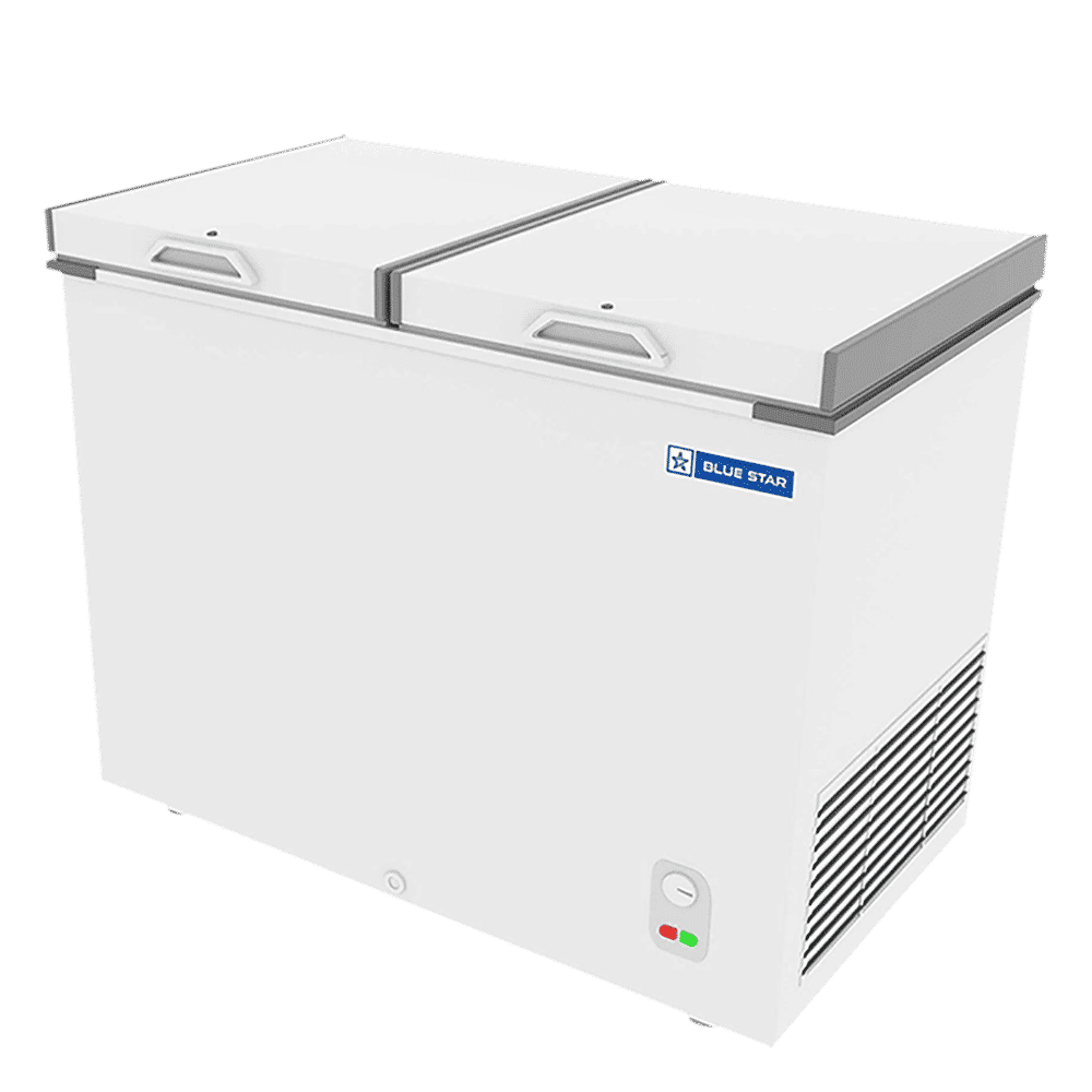 Blue Star 470 Litres Double Door Deep Freezer (High Density PUF Insulation, CHFDD500MGPW, White)_4