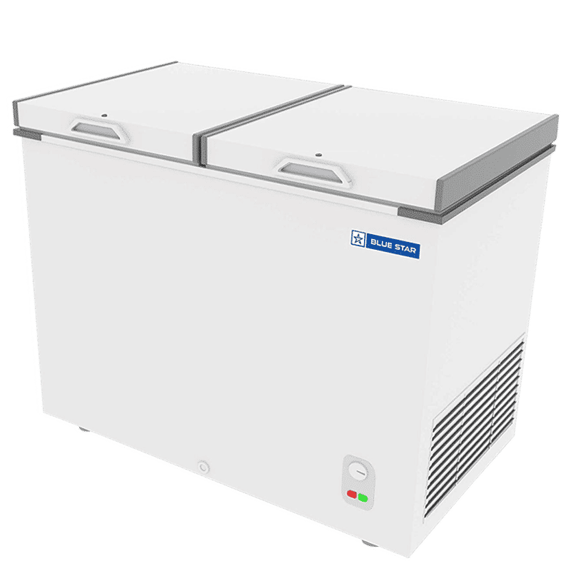 Blue Star 470 Litres Double Door Deep Freezer (High Density PUF Insulation, CHFDD500MGPW, White)_5