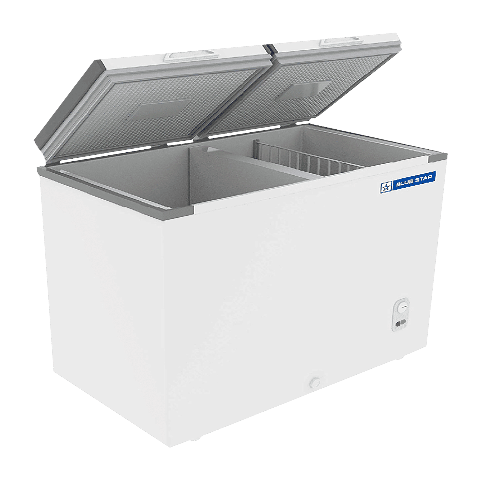 Blue Star 470 Litres Double Door Deep Freezer (High Density PUF Insulation, CHFDD500MGPW, White)_3