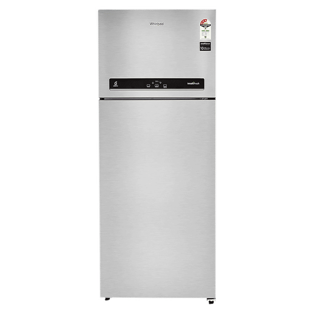 Whirlpool Intellifresh 465 Litres 3 Star Frost Free Double Door Convertible Refrigerator with AI Technology (IF CNV 480, Alpha Steel)_1