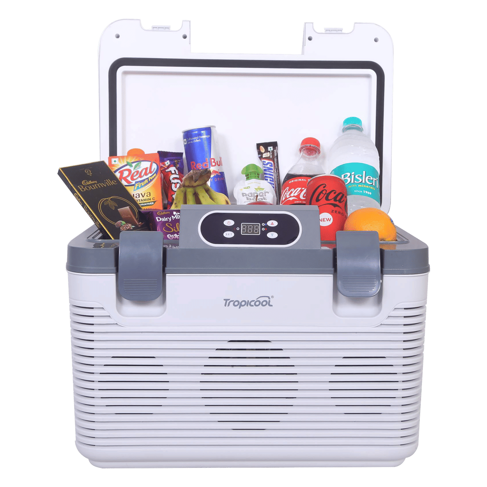 Tropicool 18 Litres Single Door Car Refrigerator (Heating and Cooling Function, 18AD, Grey)_6