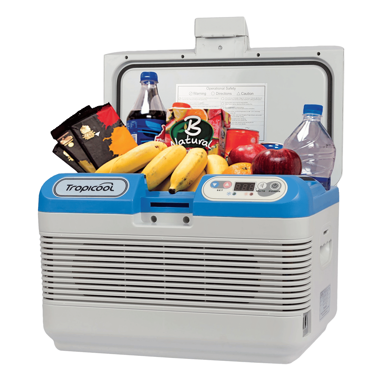 Tropicool Chiller 12 Litres Single Door Car Refrigerator Cum Warmer (Double Thermoelectric Cooling Technology, 12AD, Grey)_7