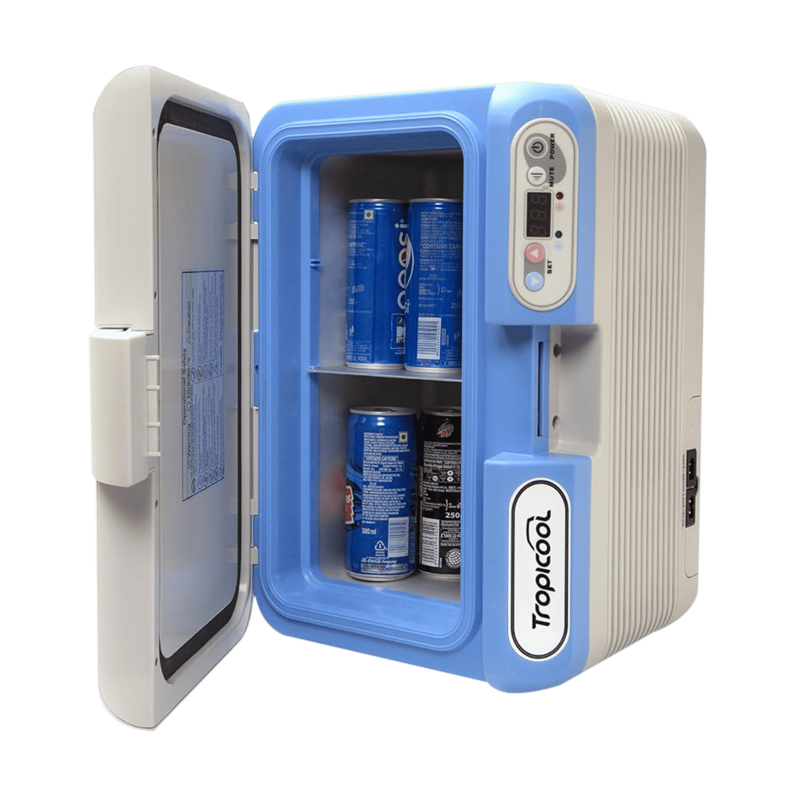 Tropicool Chiller 12 Litres Single Door Car Refrigerator Cum Warmer (Double Thermoelectric Cooling Technology, 12AD, Grey)_4