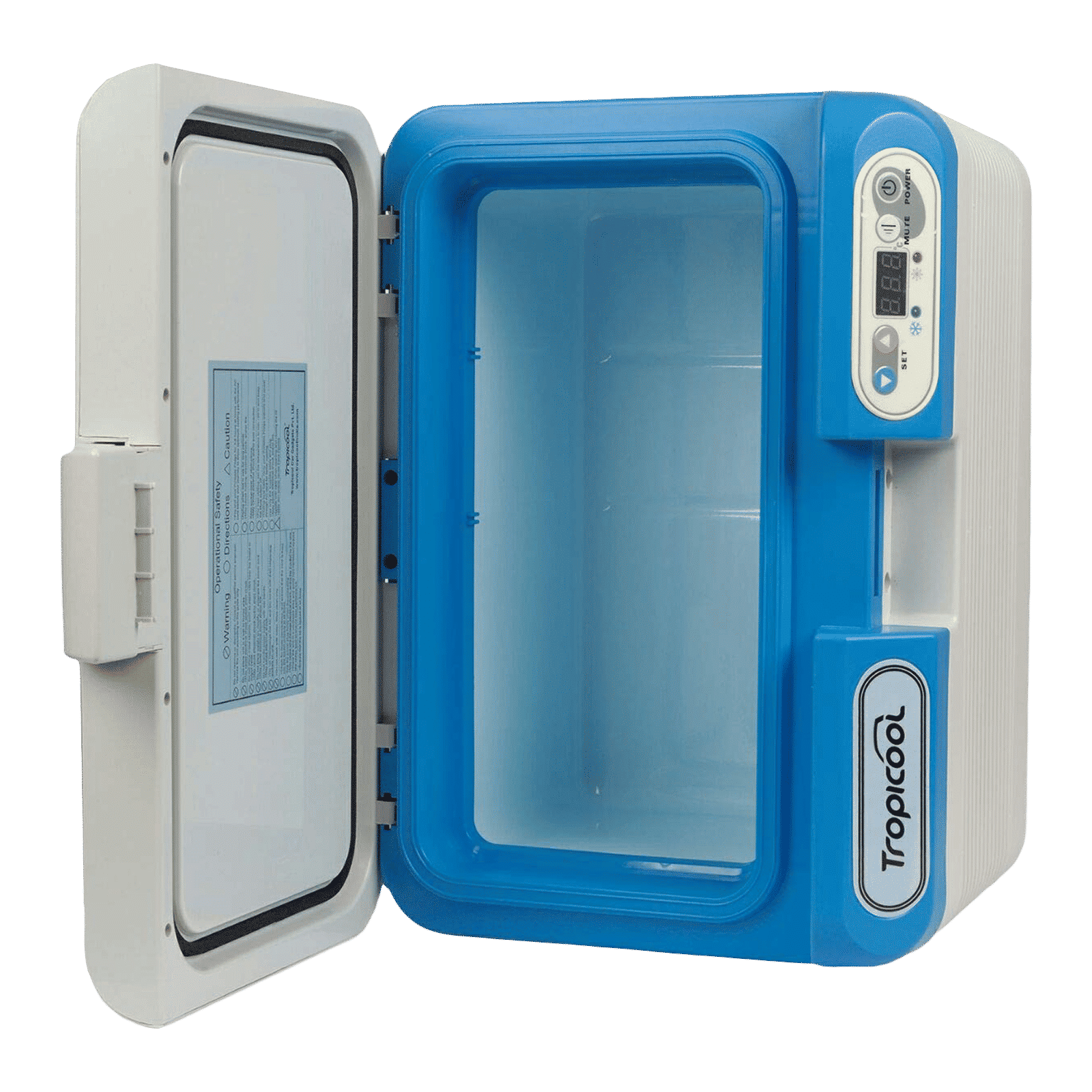 Tropicool Chiller 12 Litres Single Door Car Refrigerator Cum Warmer (Double Thermoelectric Cooling Technology, 12AD, Grey)_5