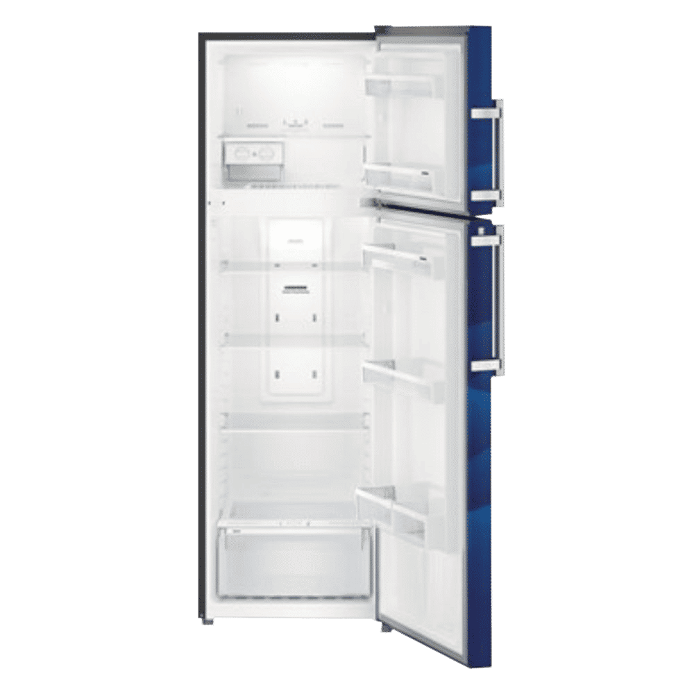 LIEBHERR 346 Litres 3 Star Frost Free Double Door Refrigerator with Forced Air Cooling (TCB 3520, Blue Landscape)_3