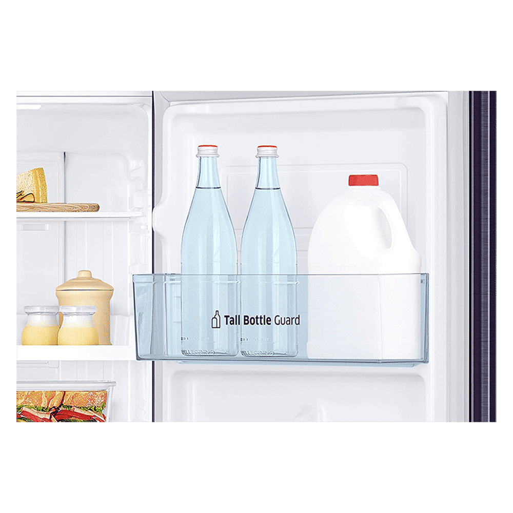 SAMSUNG 253 Litres 2 Star Frost Free Double Door Refrigerator with Base Stand Drawer (RT28T3122UT/HL, Pebble Blue)_12