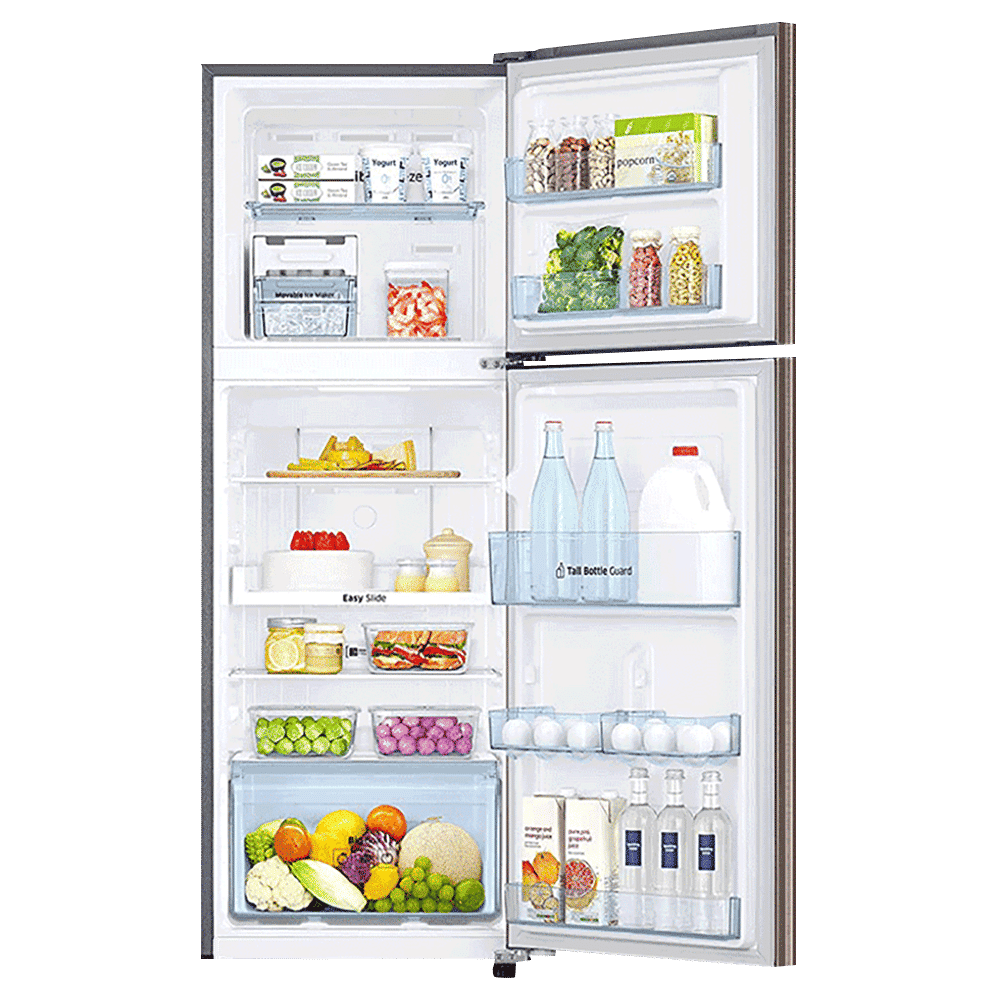 SAMSUNG 253 Litres 2 Star Frost Free Double Door Refrigerator with MoistFresh Zone (RT28T3722DX/HL, Luxe Brown) SAMSUNG 253 Litres 2 Star Frost Free Double Door Refrigerator with MoistFresh Zone (RT28T3722DX/HL, Luxe Brown)_5