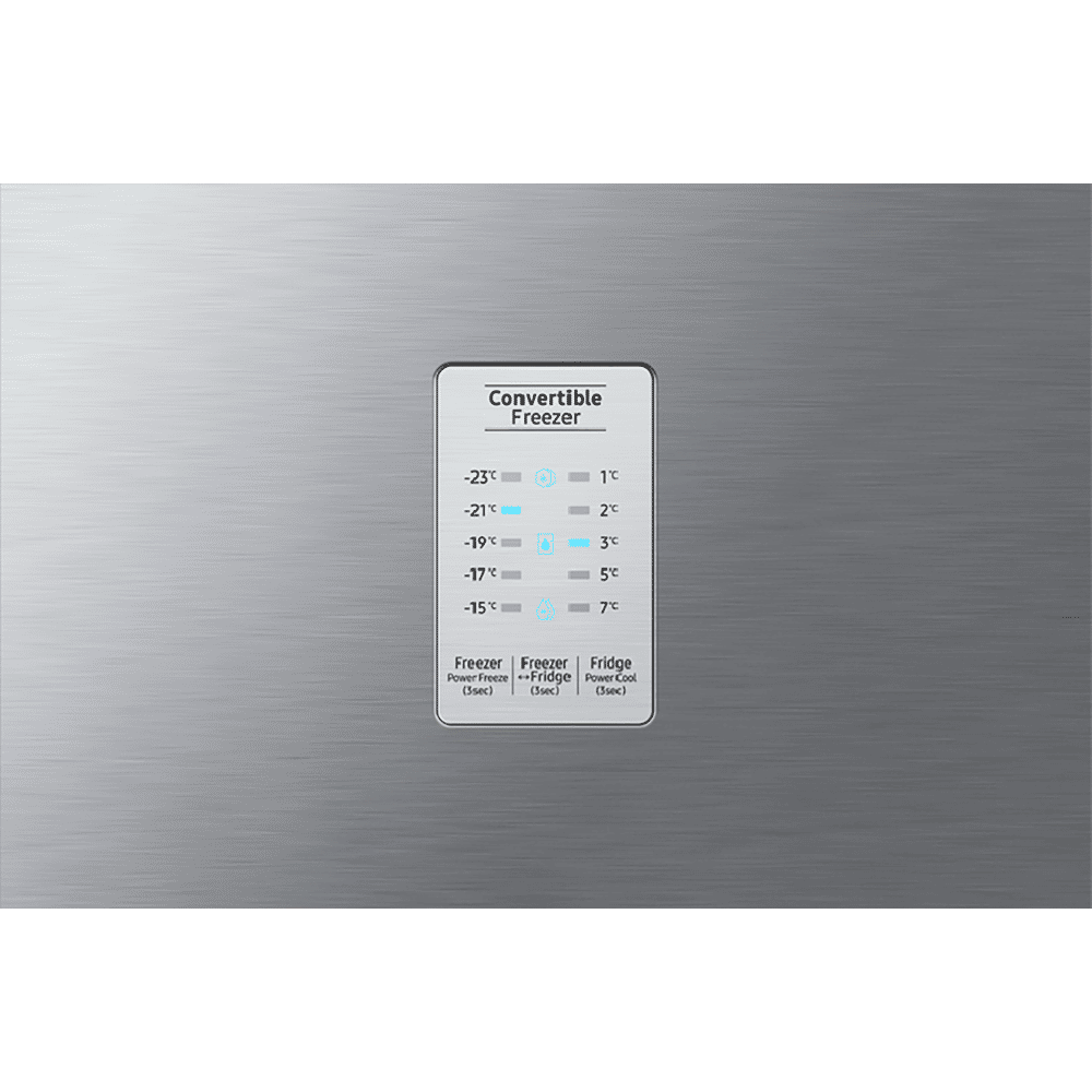 SAMSUNG 253 Litres 2 Star Frost Free Double Door Convertible Refrigerator with Base Stand Drawer (RT28T3822S8/HL, Elegant Inox)_14