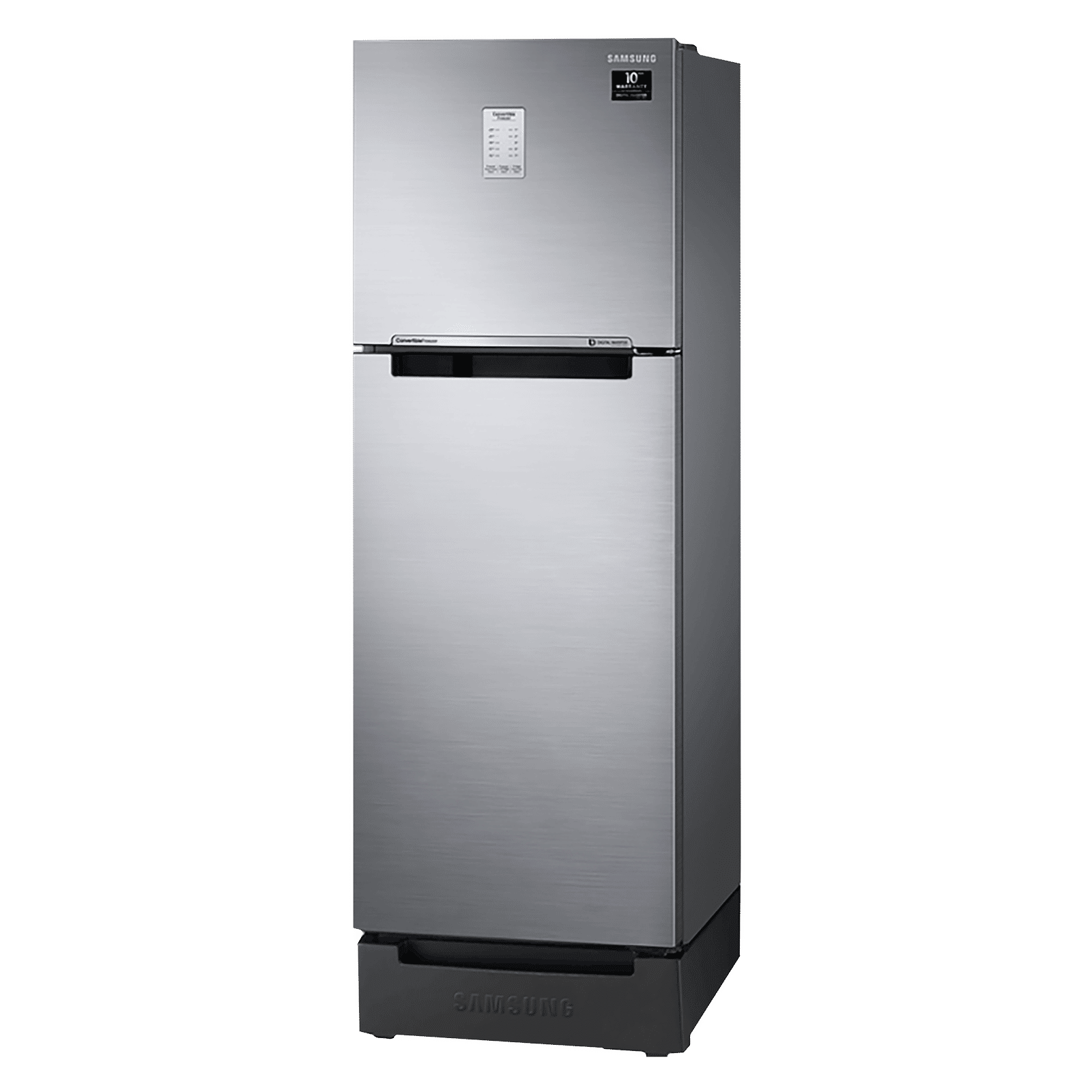 SAMSUNG 253 Litres 2 Star Frost Free Double Door Convertible Refrigerator with Base Stand Drawer (RT28T3822S8/HL, Elegant Inox)_4